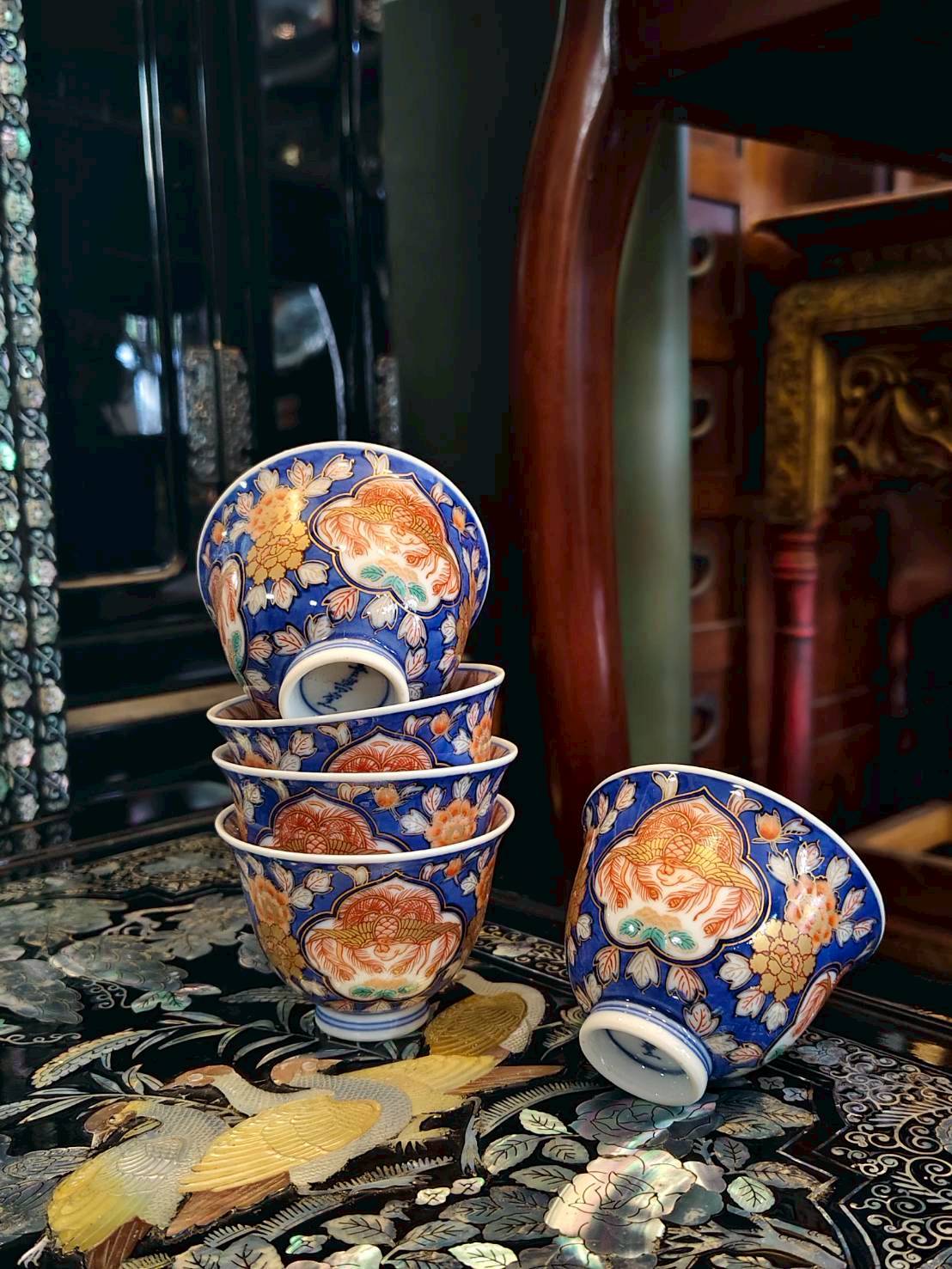 Antique Japanese Imari Tea Set - Surround Living - 6