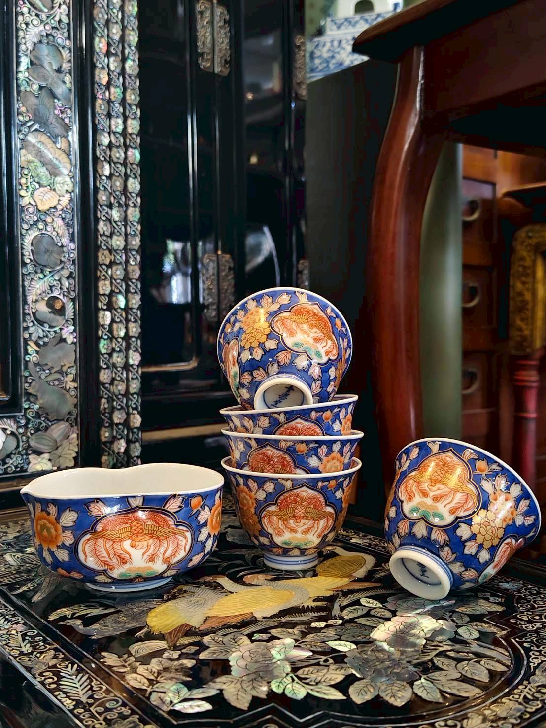 Antique Japanese Imari Tea Set - Surround Living - 15