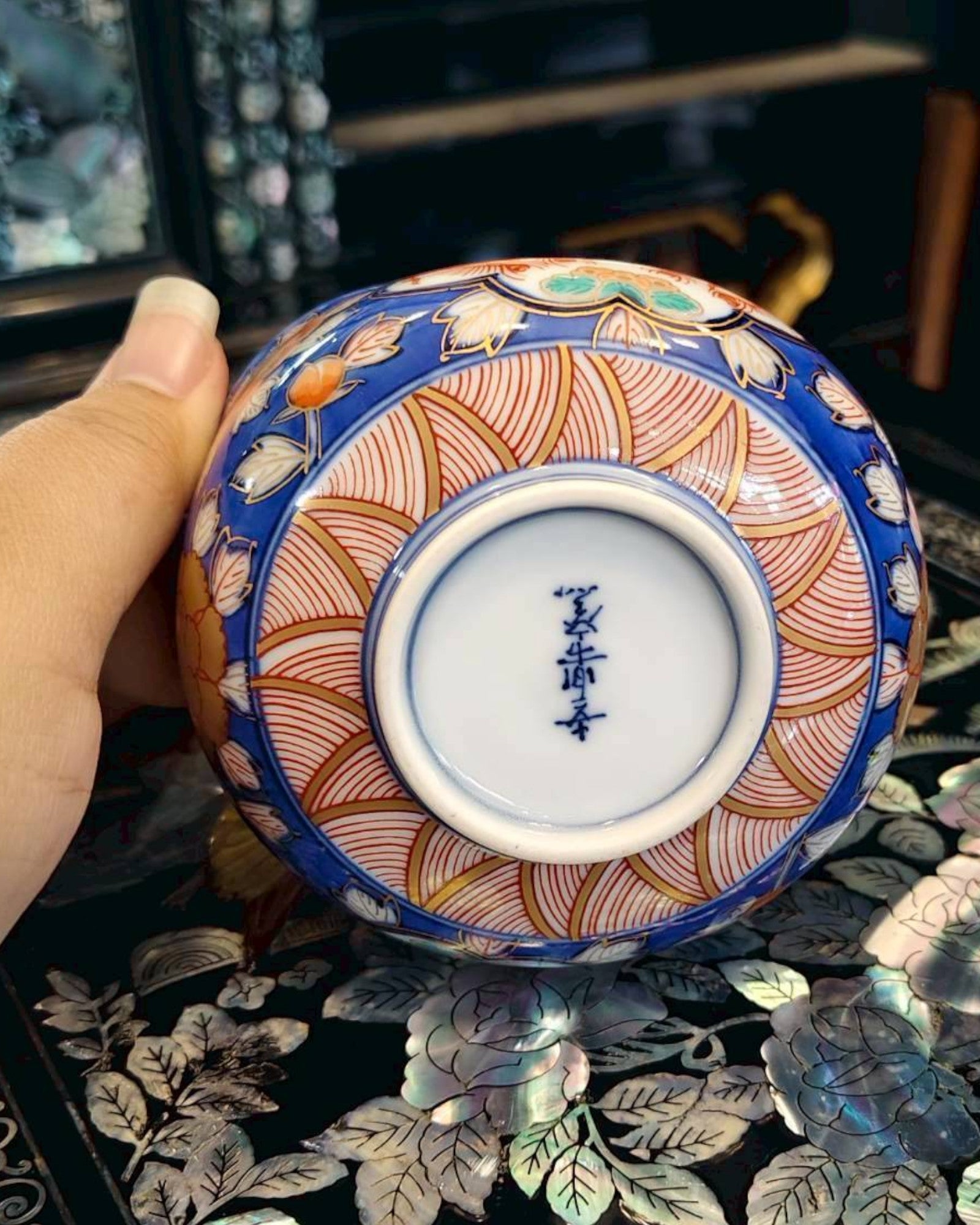 Antique Japanese Imari Tea Set