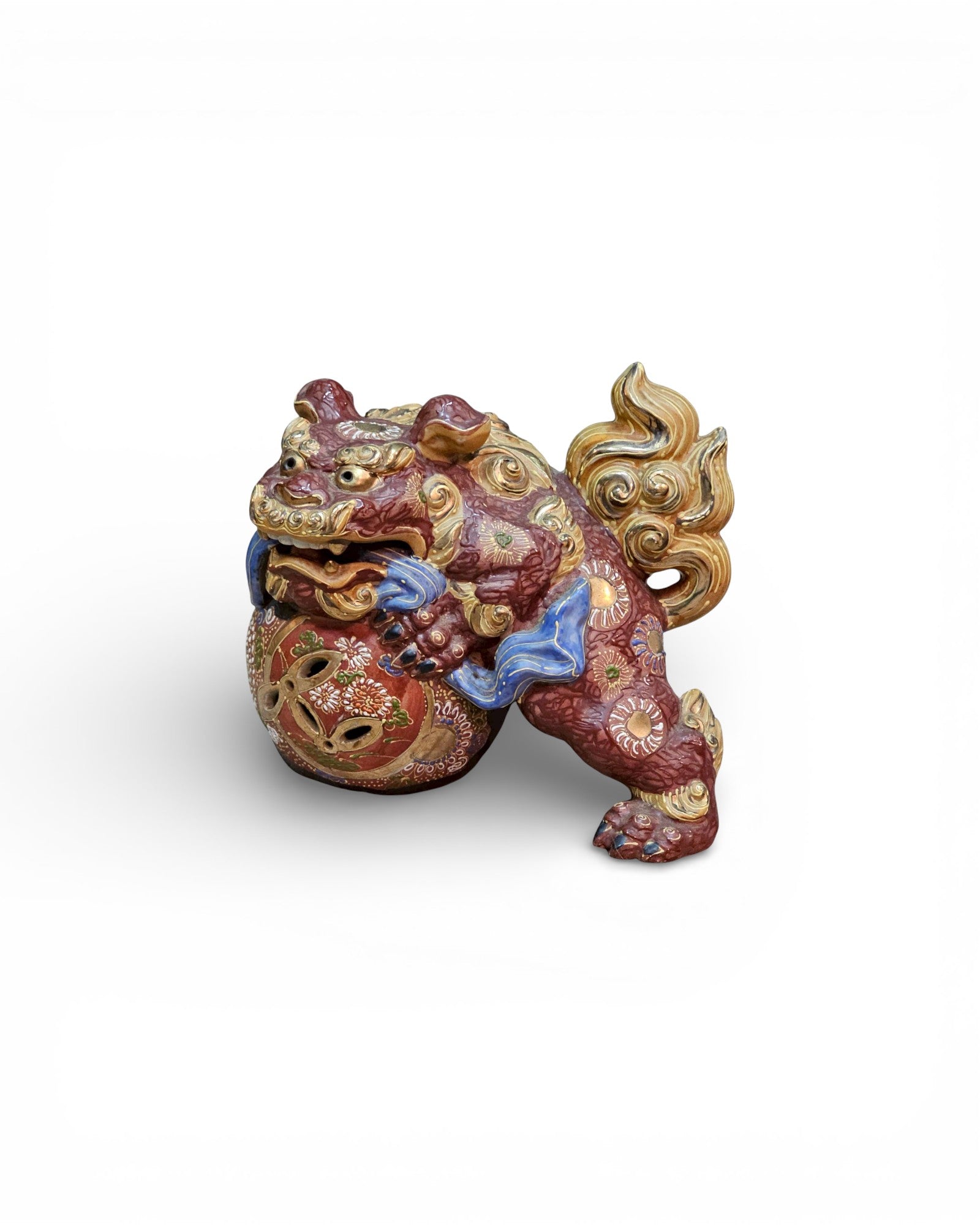 Kutani Ware Shishi (Lion Dog)