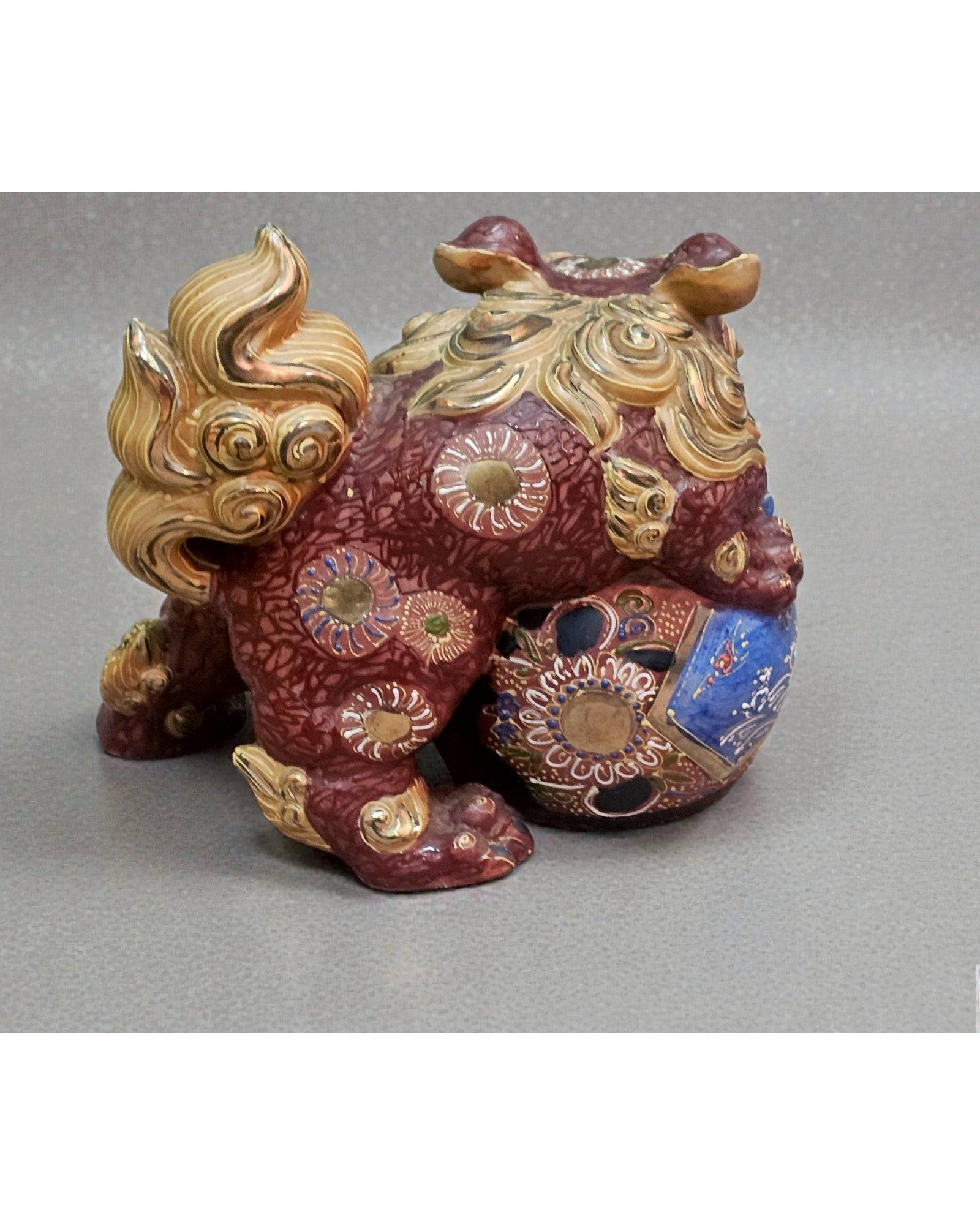 Kutani Ware Shishi (Lion Dog)