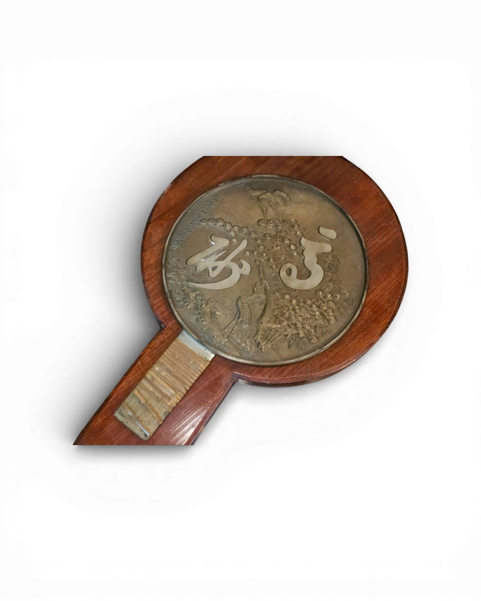 Antique Bronze Mirror — Meiji Period, Japan - Surround Living - 4