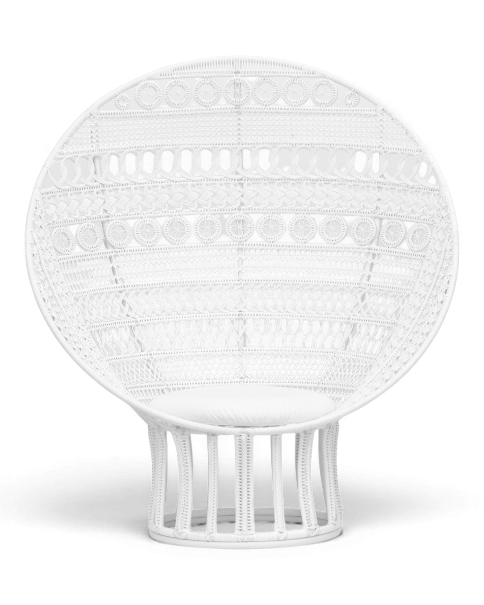 Lunar Chair White PE ( Outdoor ) - Surround Living - 3