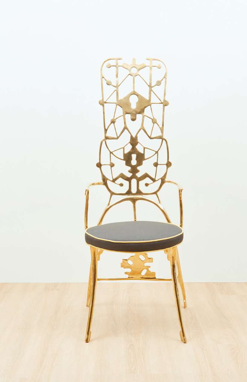 Golden Key Highback Chair