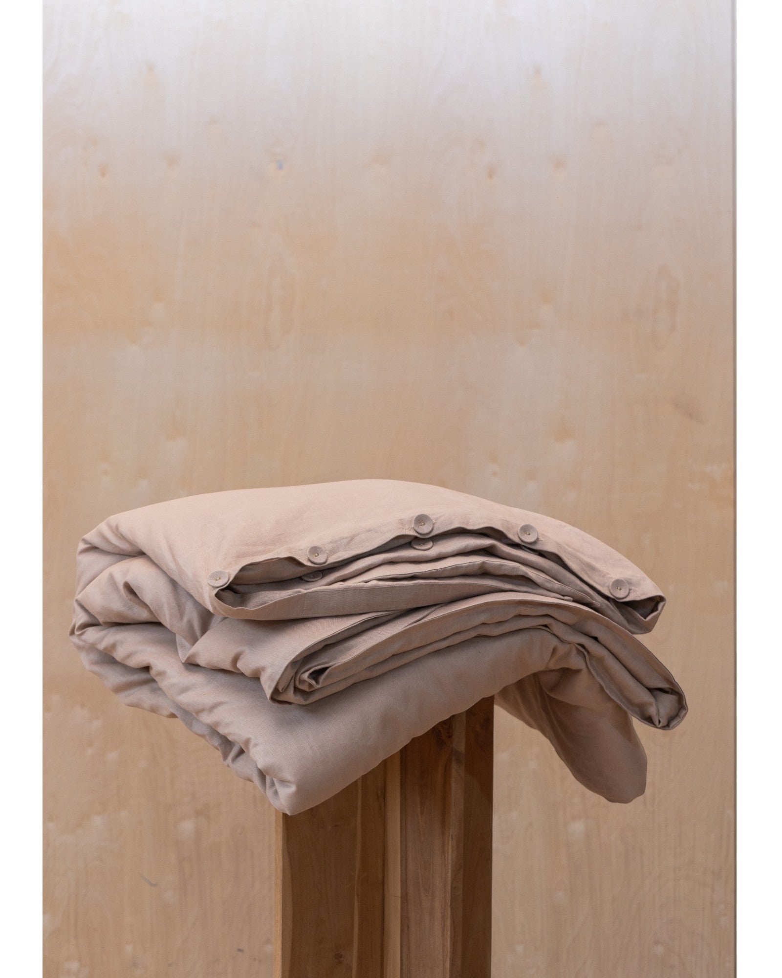 Linen Bedding Set Covers, Nude Pink - Surround Living - 9