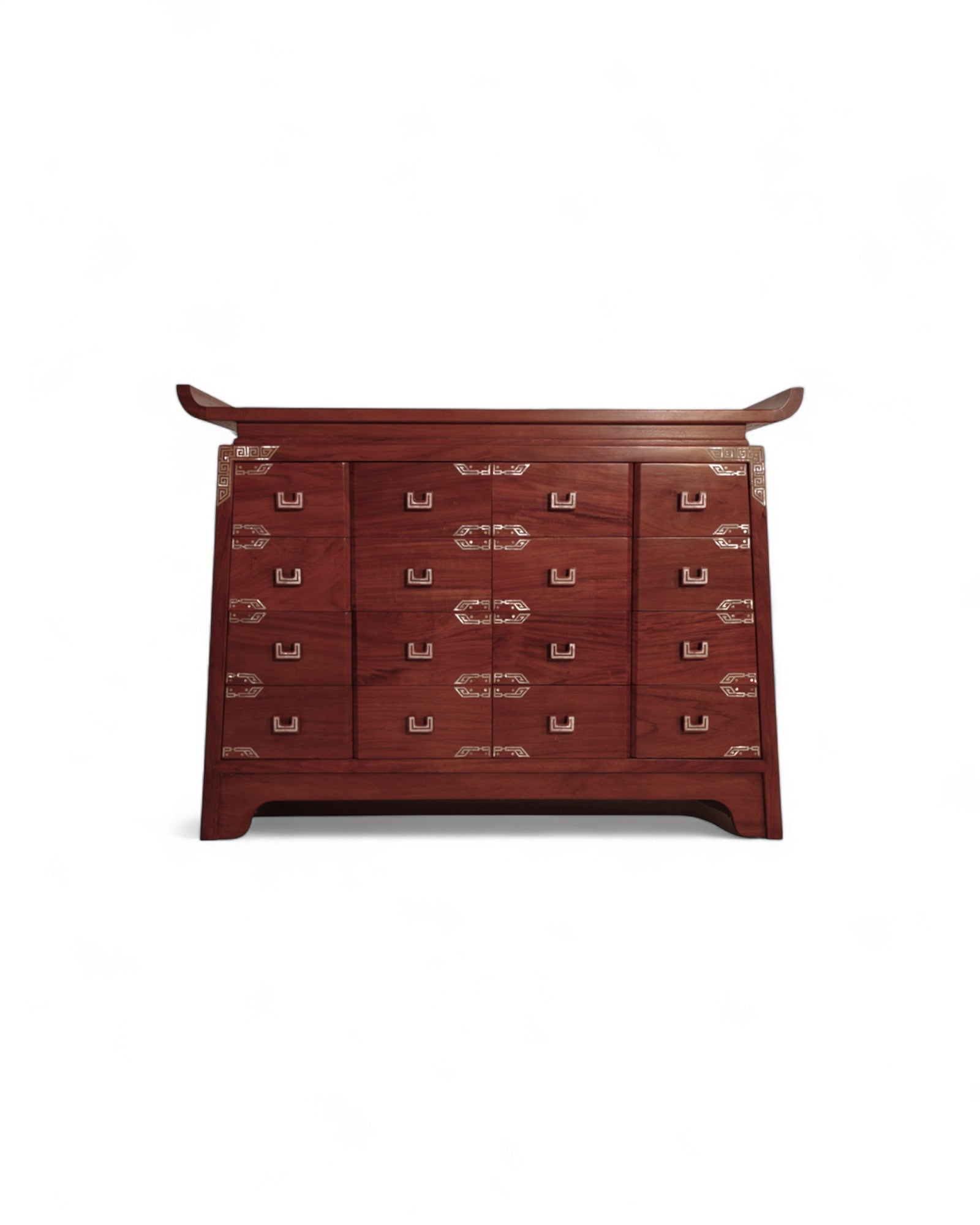 Ming-Style Reproduction Large Sideboard with Pearl Inlay