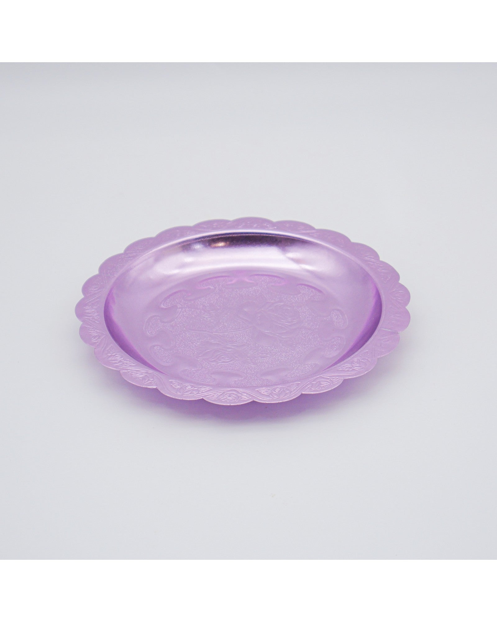 Colourful Embossed Thai - Patterned Rose Tray Collection 17 cm - Set of 9 - Surround Living - 3