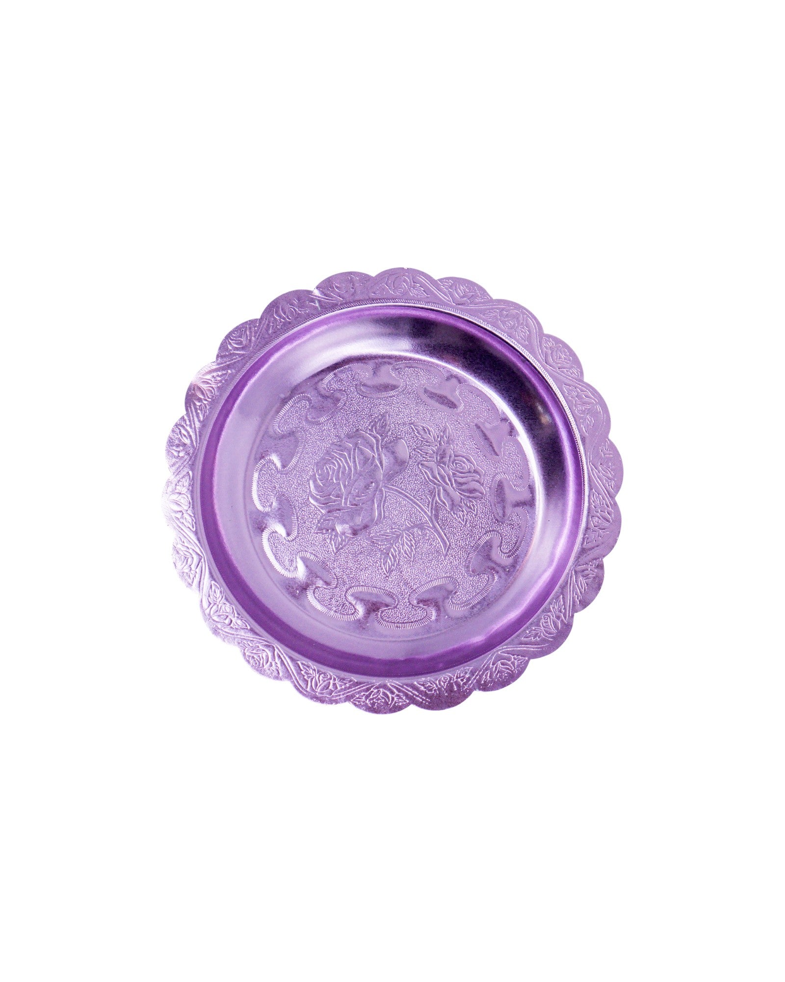 Colourful Embossed Thai - Patterned Rose Tray Collection 17 cm - Set of 9 - Surround Living - 11