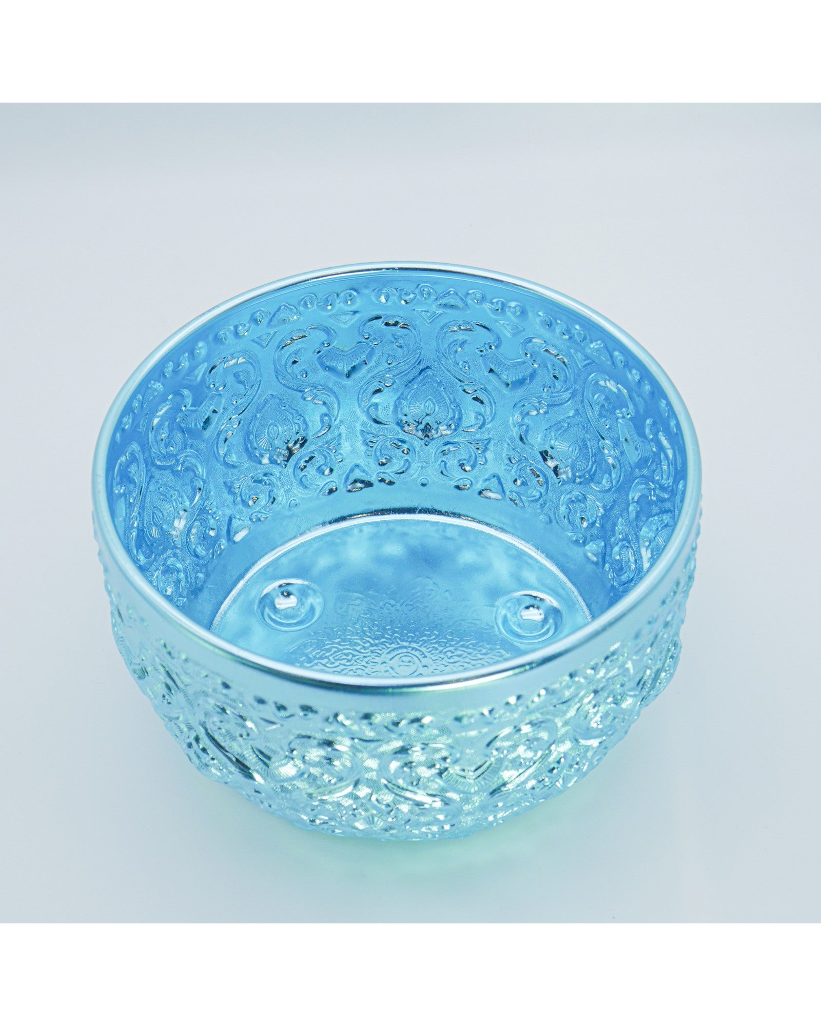 Thai Embossed Aluminium Nesting Bowls Set of 4 - Surround Living - 6