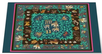Thai Fairy Tale Place Mat - Set of 4