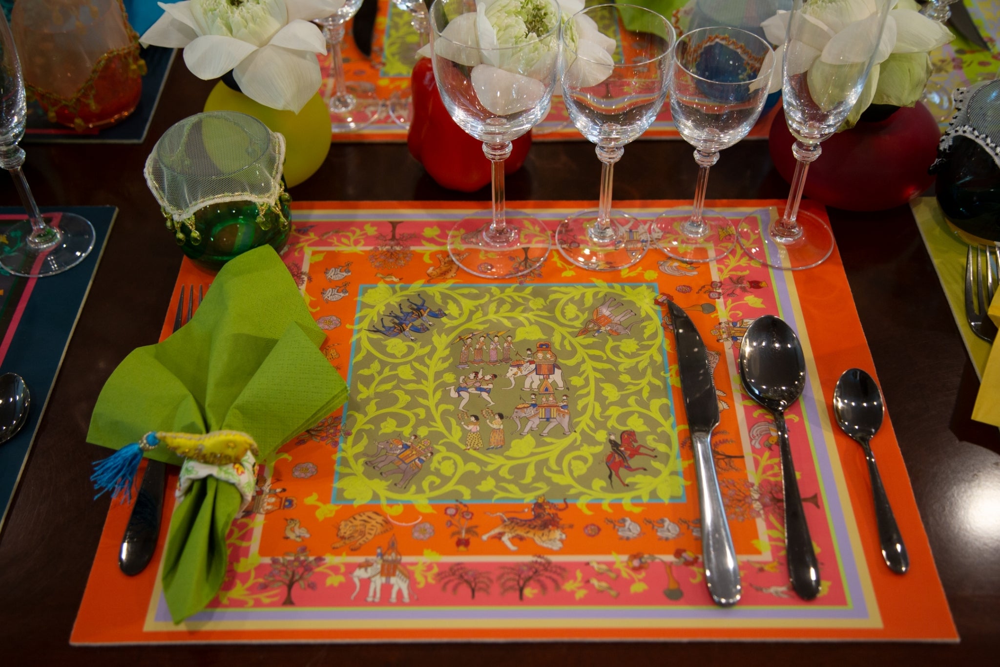 Thai Fairy Tale Place Mat - Set of 4