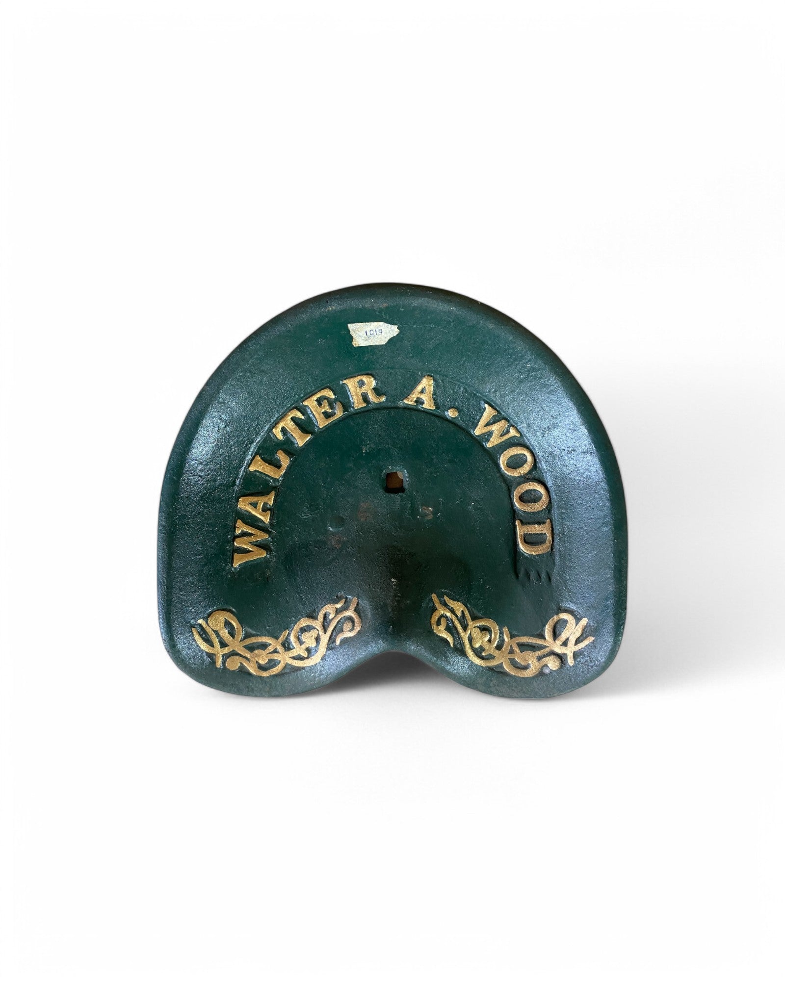 Walter A. Wood Solid Tractor Chairs - Green & Gold - Set of 3