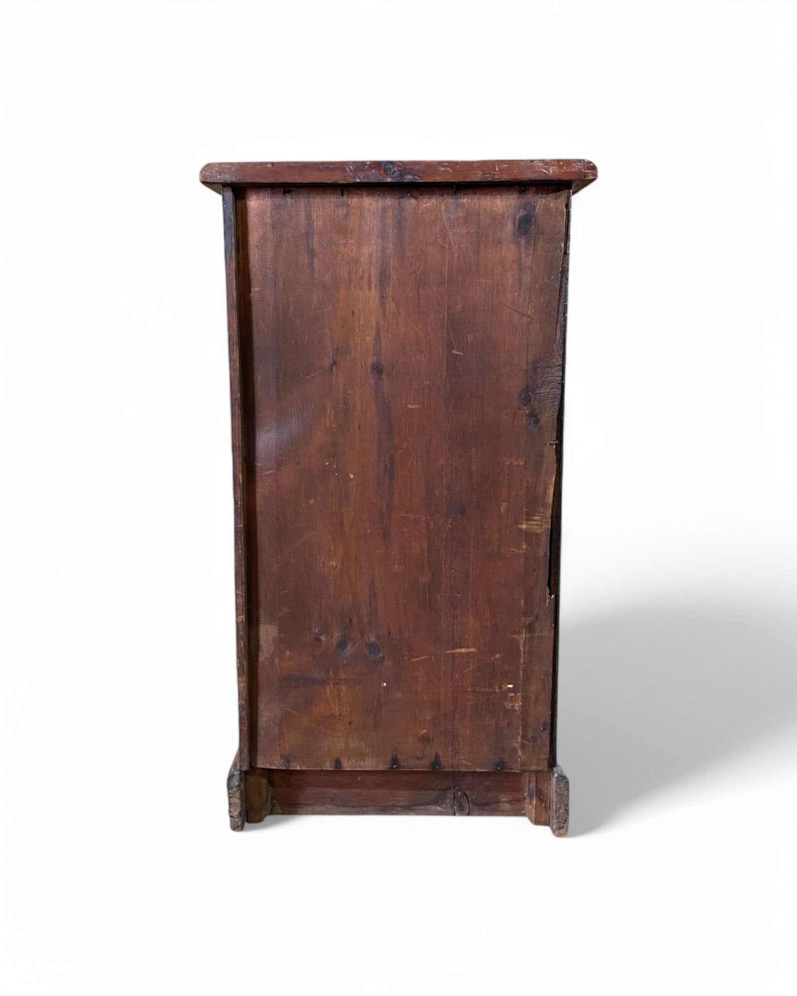 Vintage Wooden Swing Door Mini Cabinet Nightstand