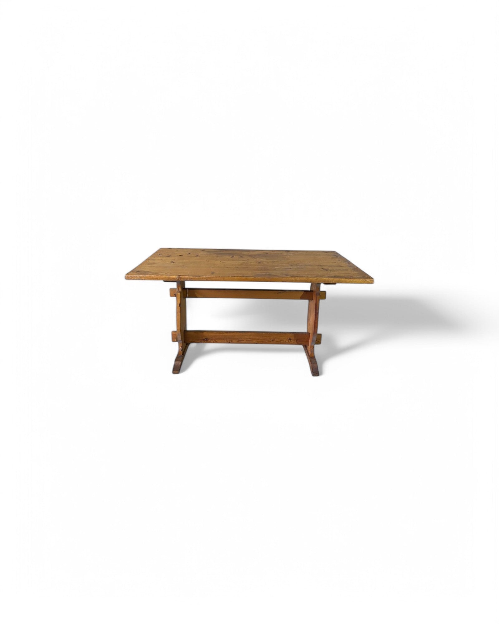 Light Wood Farmhouse Small Table