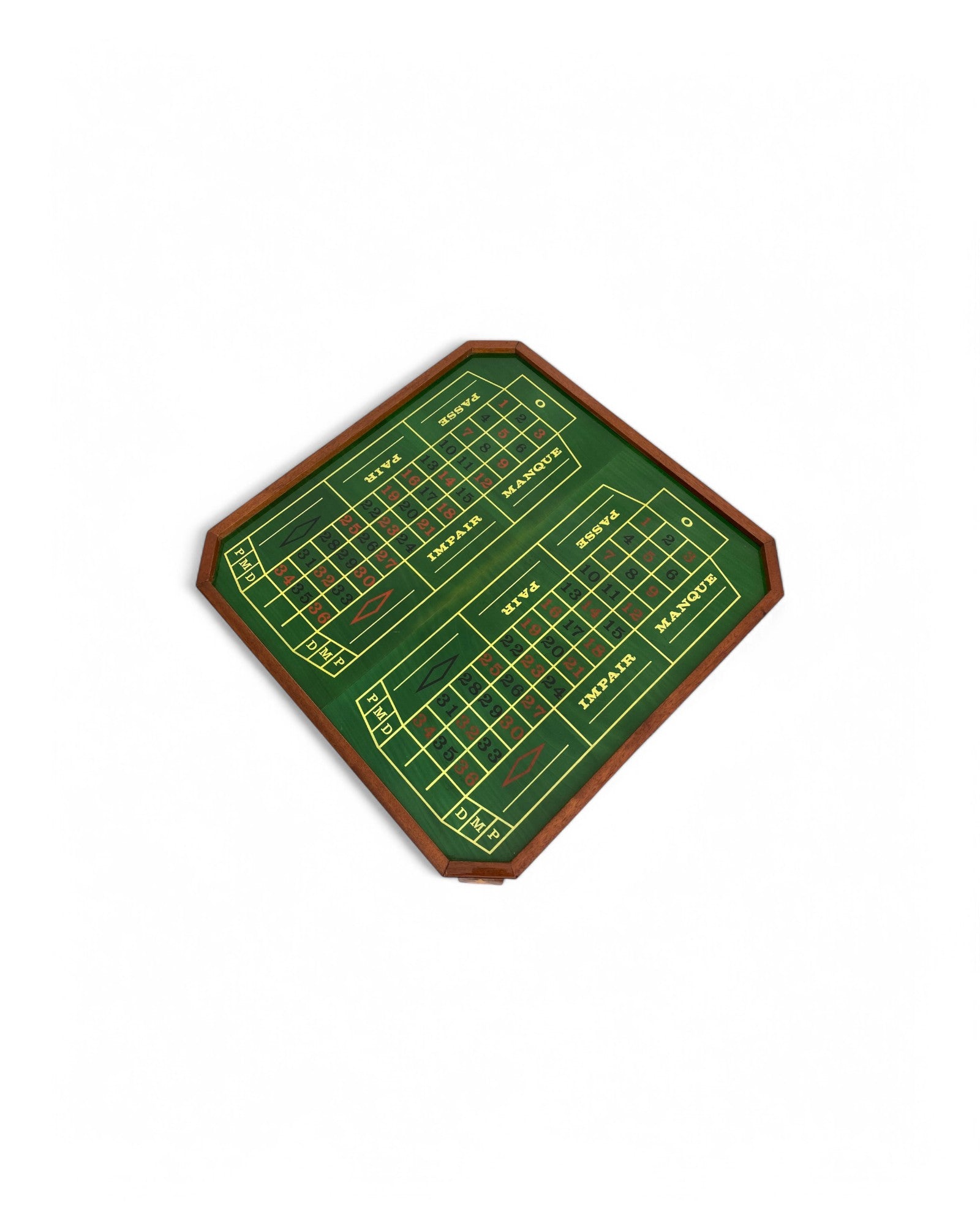 Rare Italian Marquetry Burlwood and Mahogany Convertible Game Table