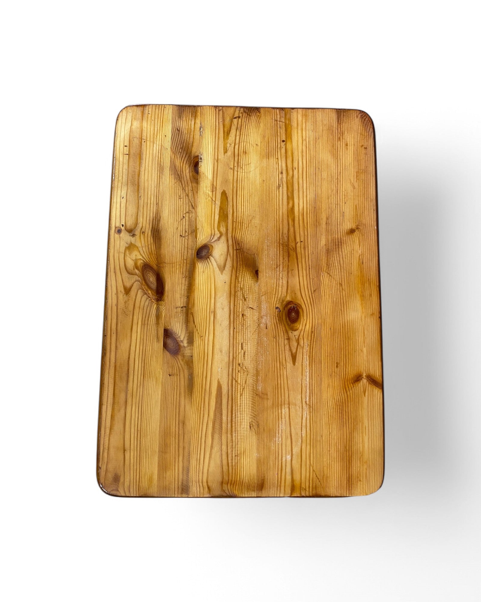 Antique Wooden Vintage Desk with Single Drawer, Carved Spindle Legs - Surround Living - 3