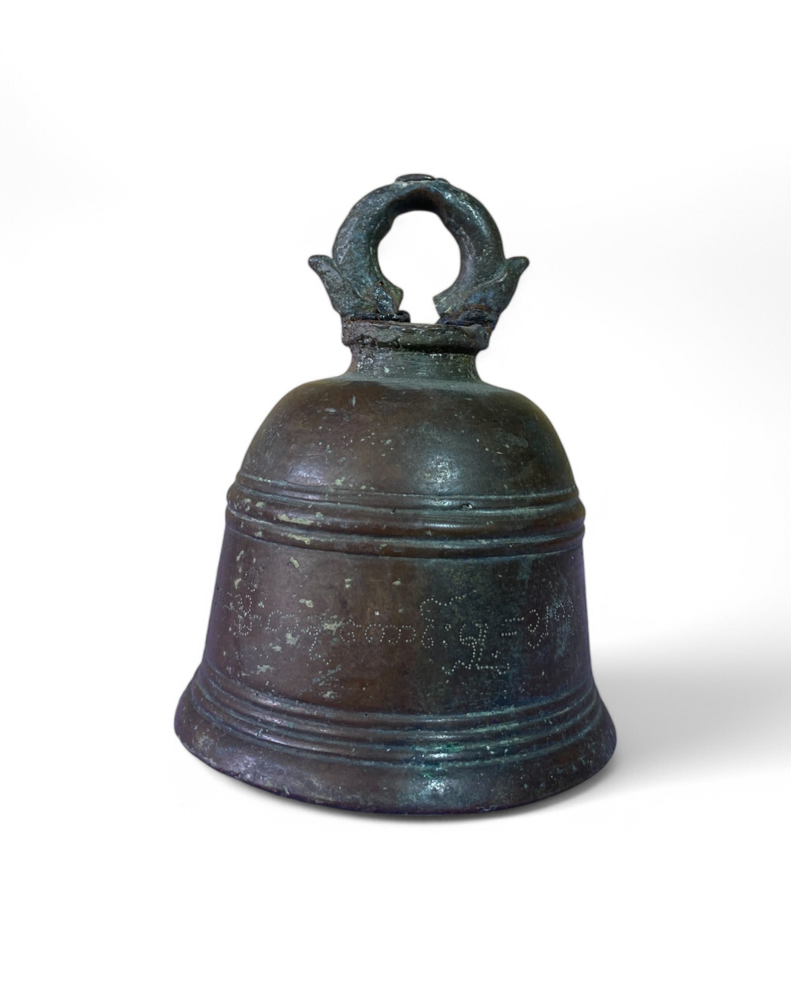 Antique Thai Bronze Temple Bell