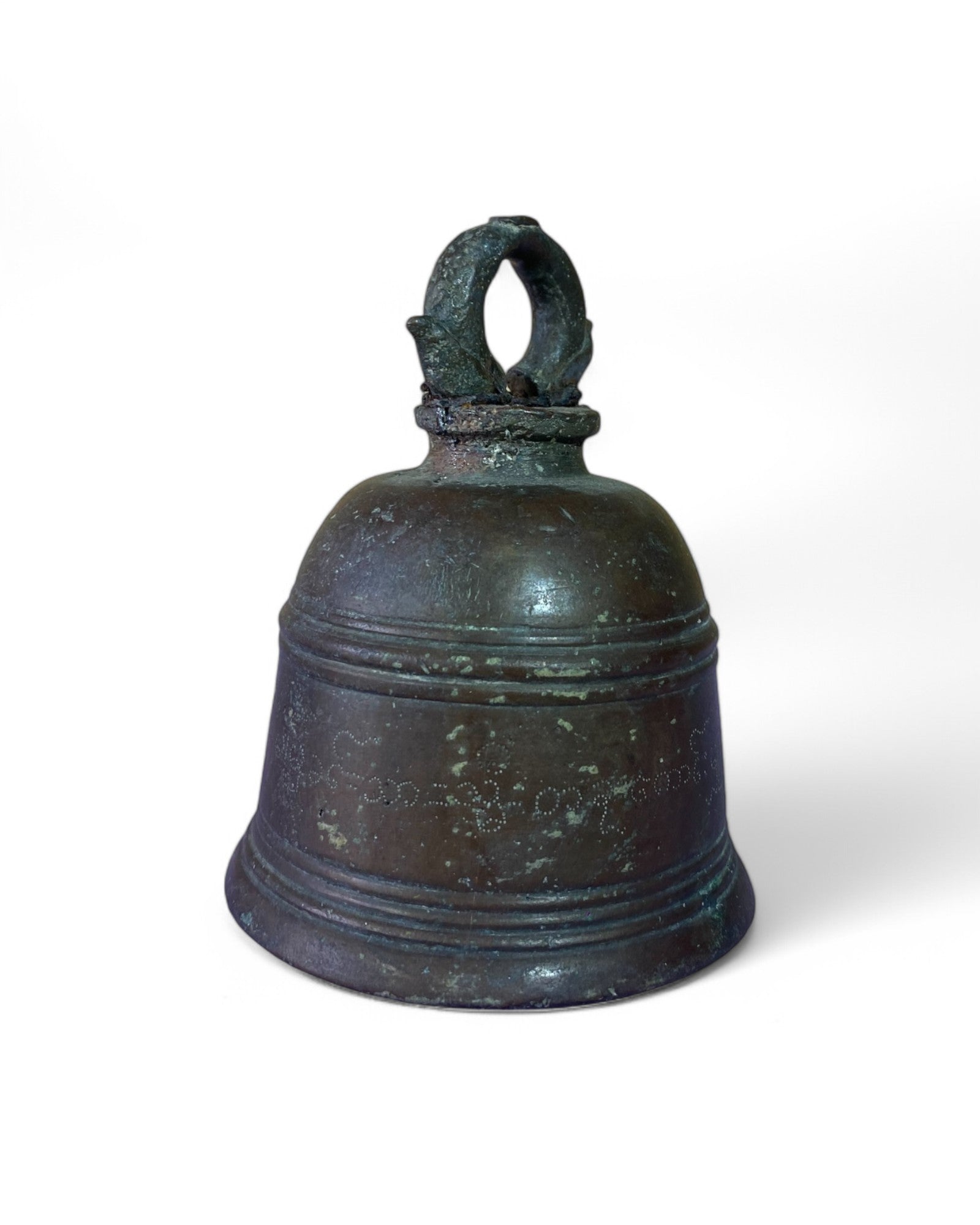 Antique Thai Bronze Temple Bell