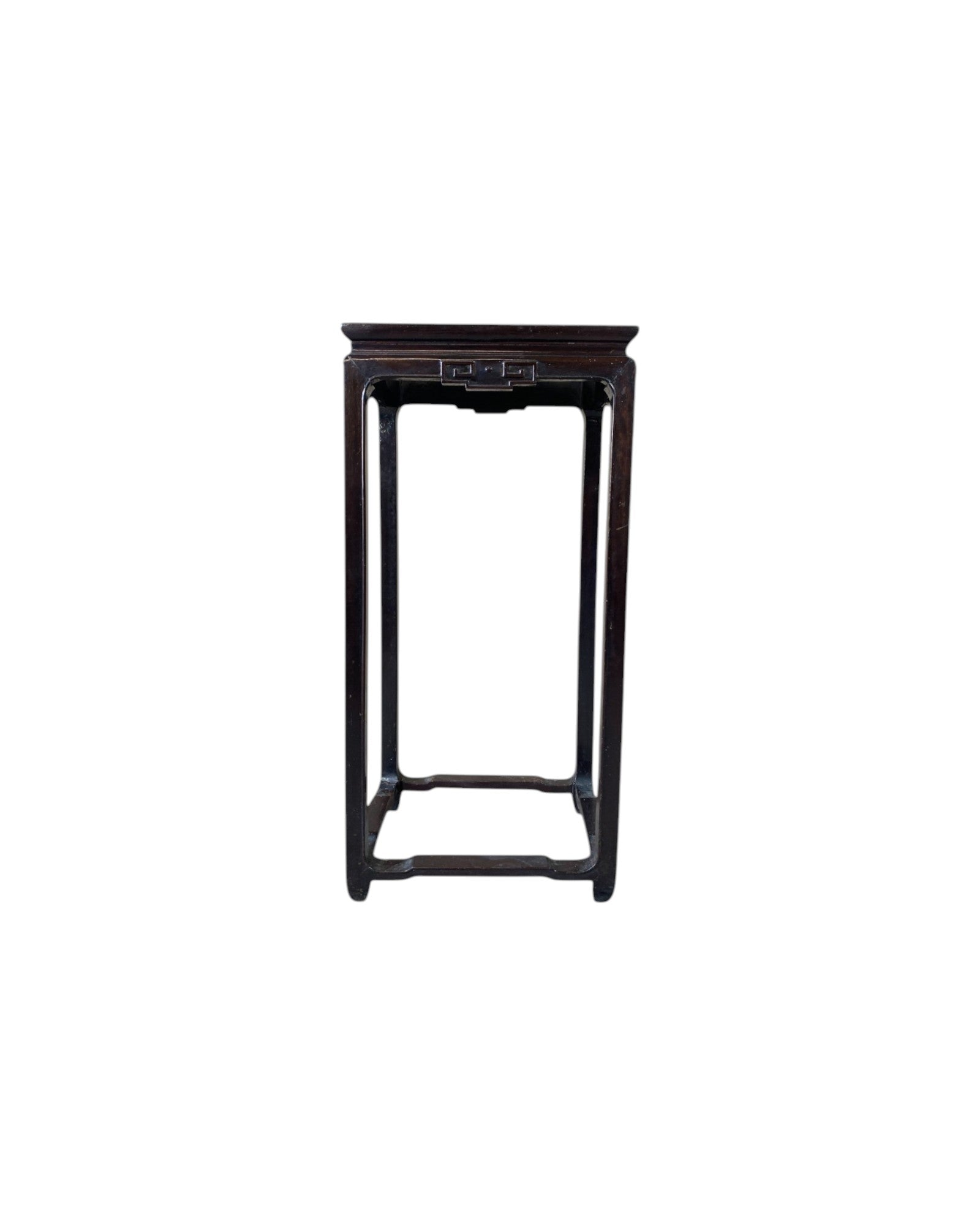 Chinese Hardwood Pedestal Stand