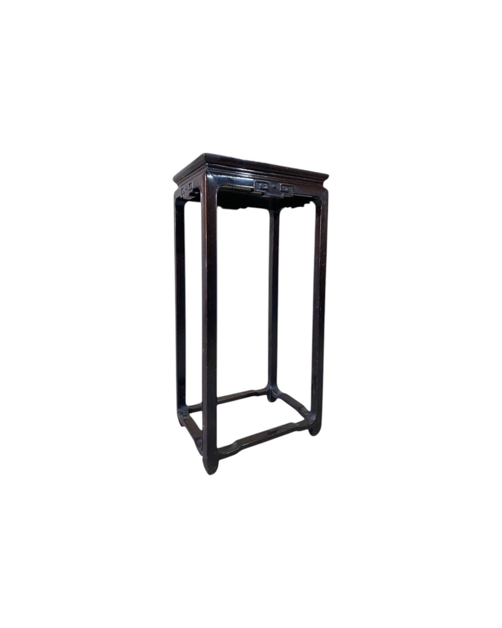 Chinese Hardwood Pedestal Stand