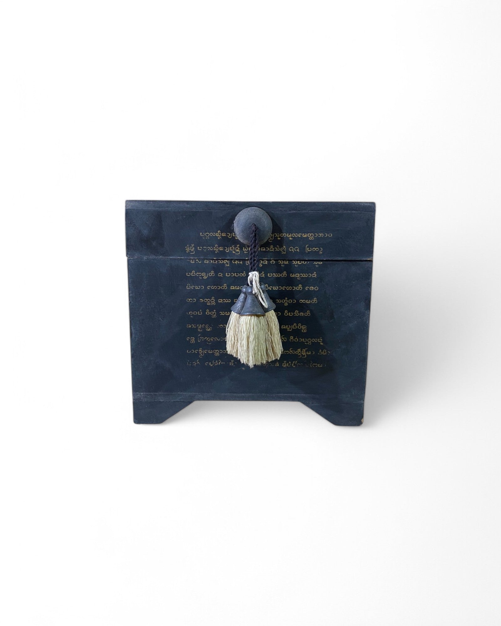 Burmese Wooden Jewelry Chest