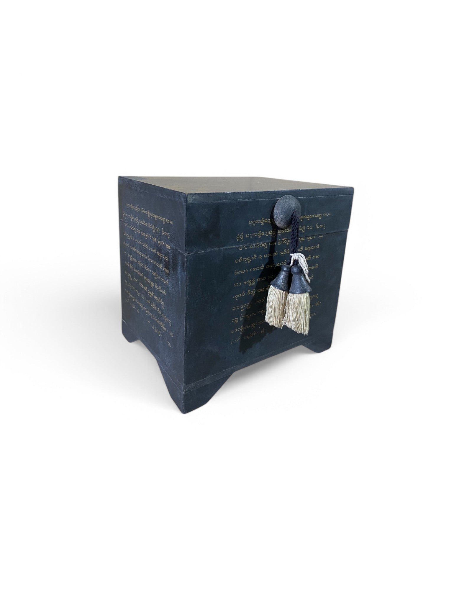 Burmese Wooden Jewelry Chest