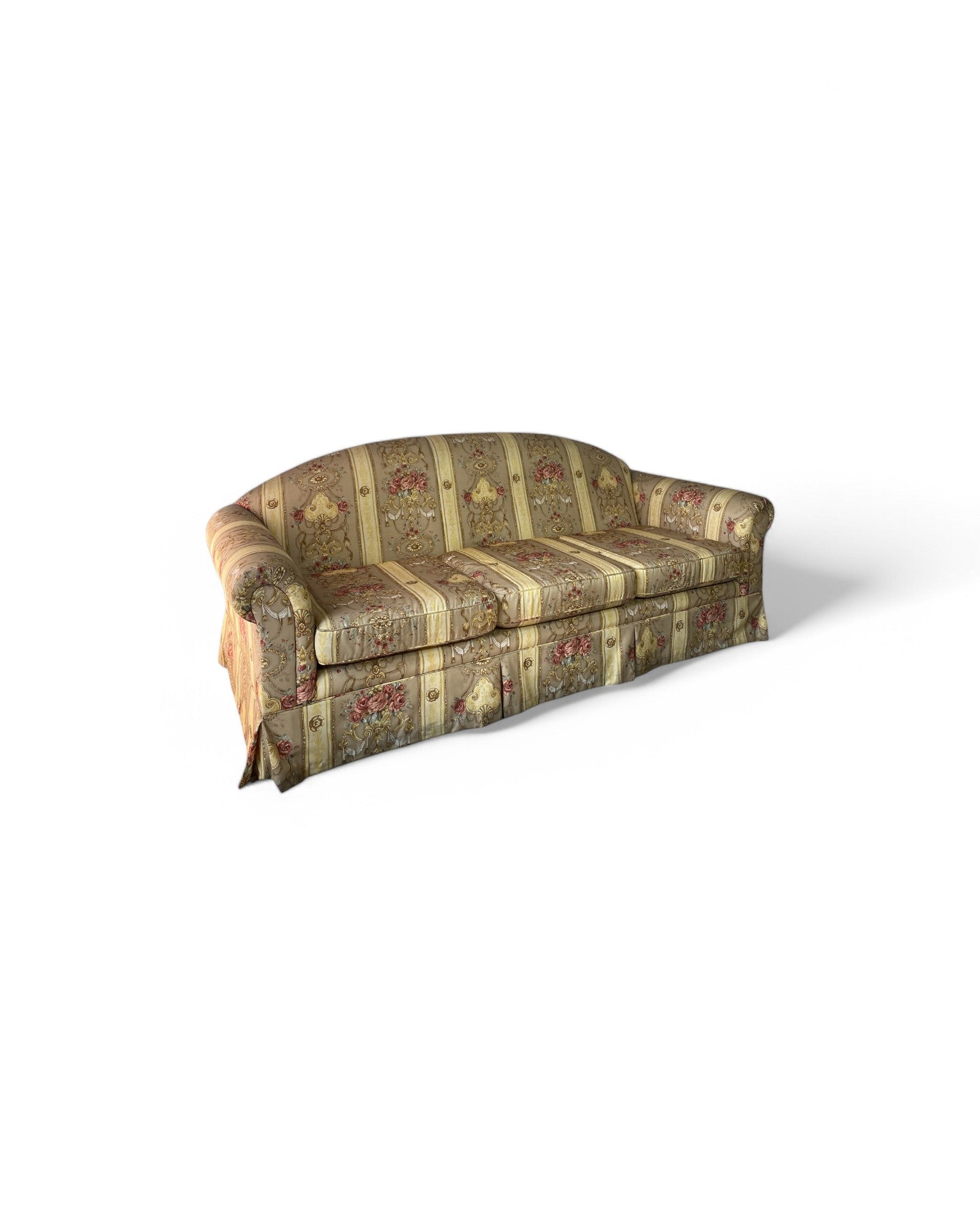 European Vintage 3-Seater Couch