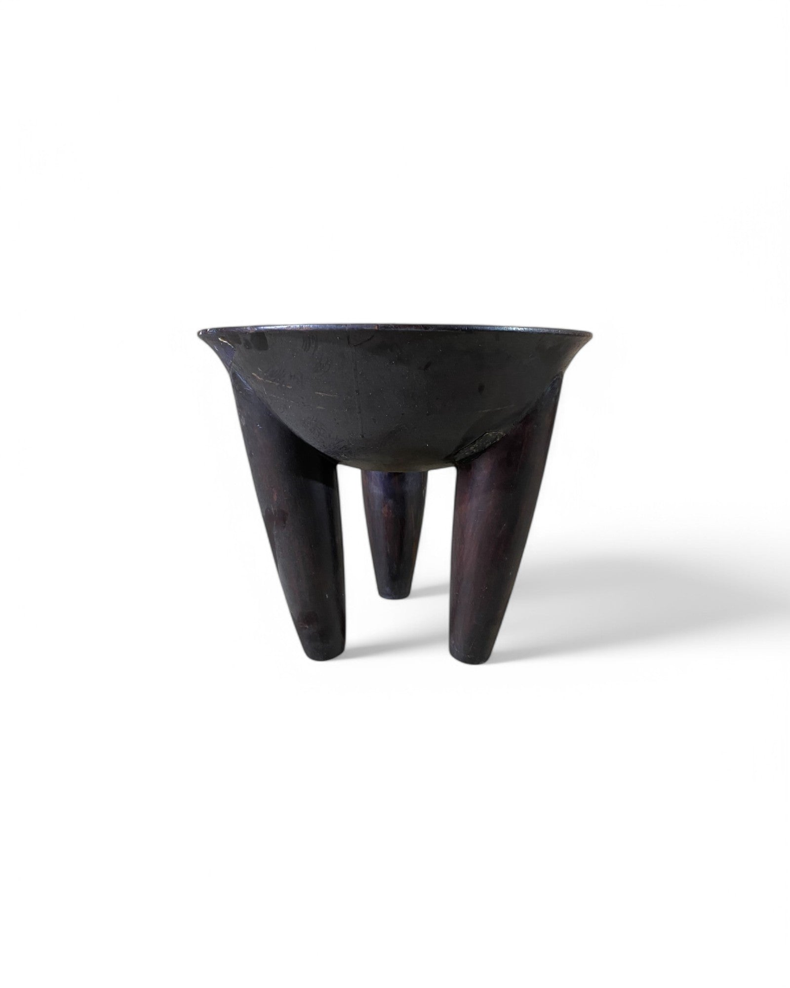 Tripodal Wooden Fruit Bowl Ornament