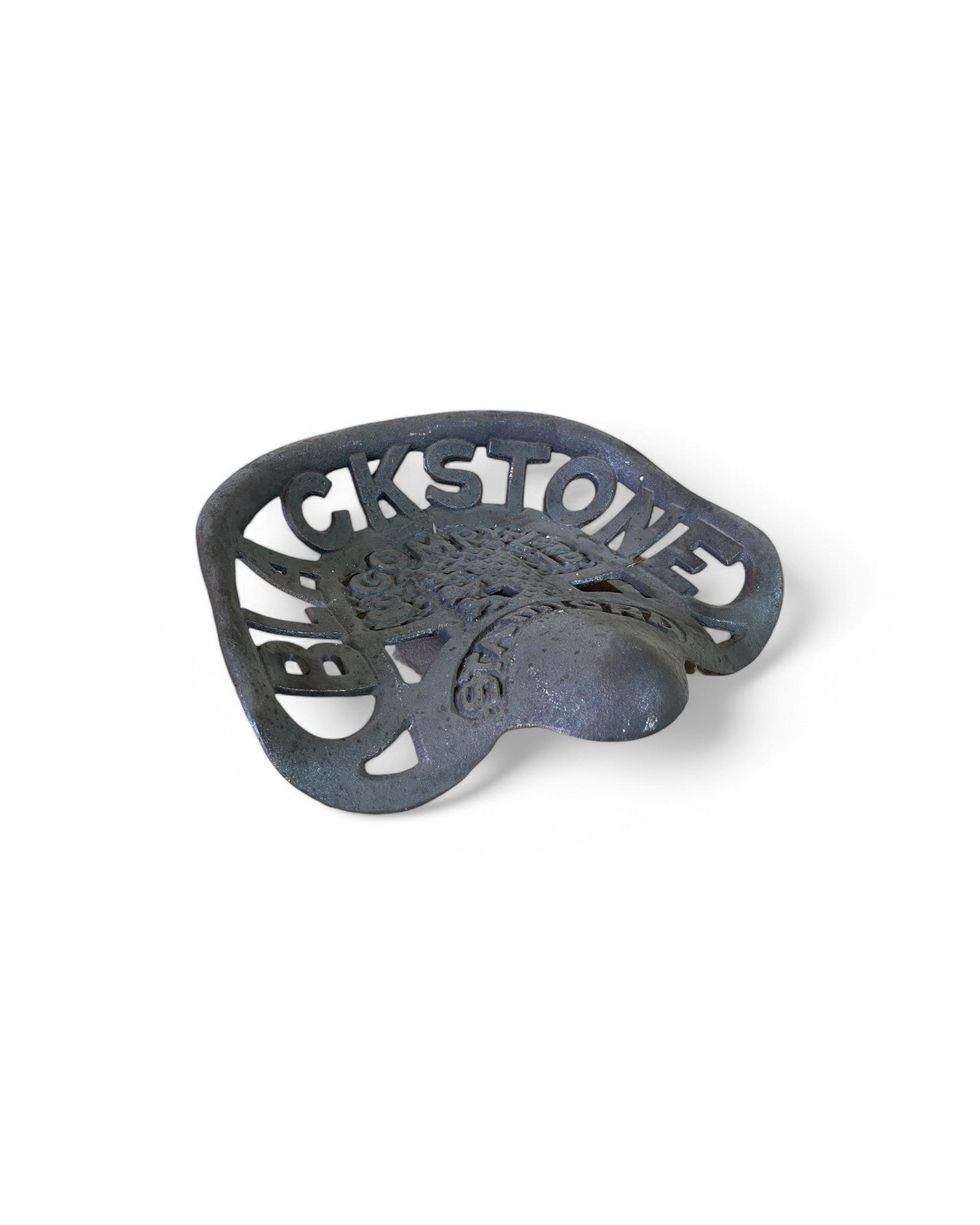 Blackstone & Co Tractor Chairs, Black Steel - Set of 6