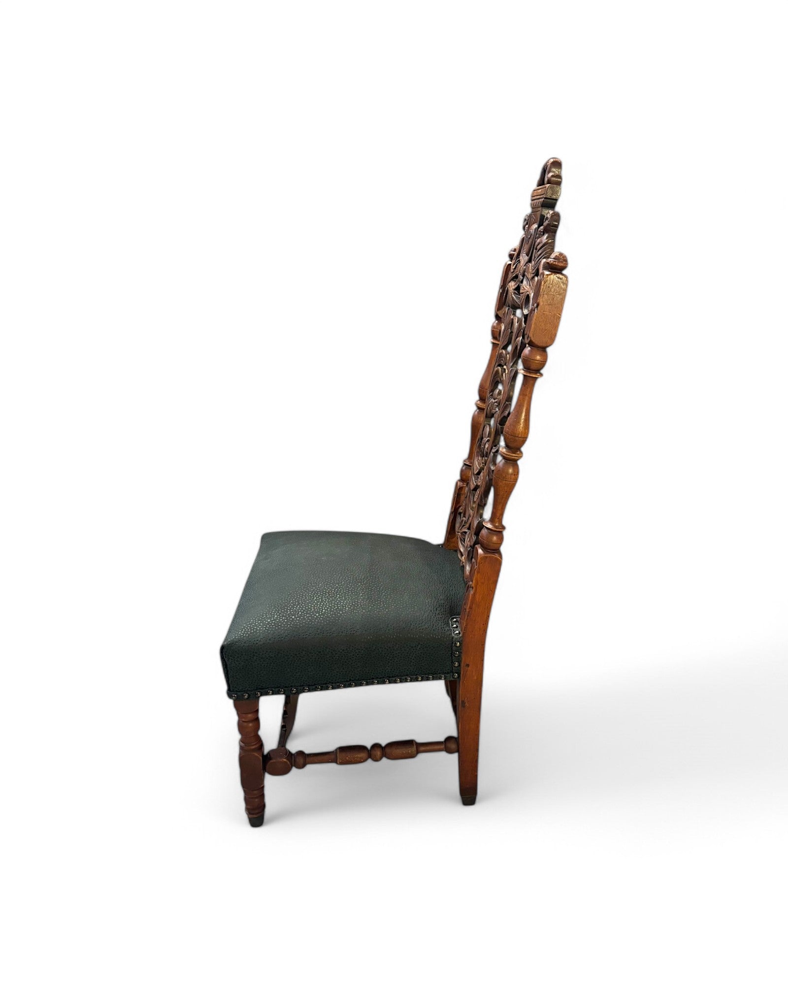 French Mini Ornate Throne Chair
