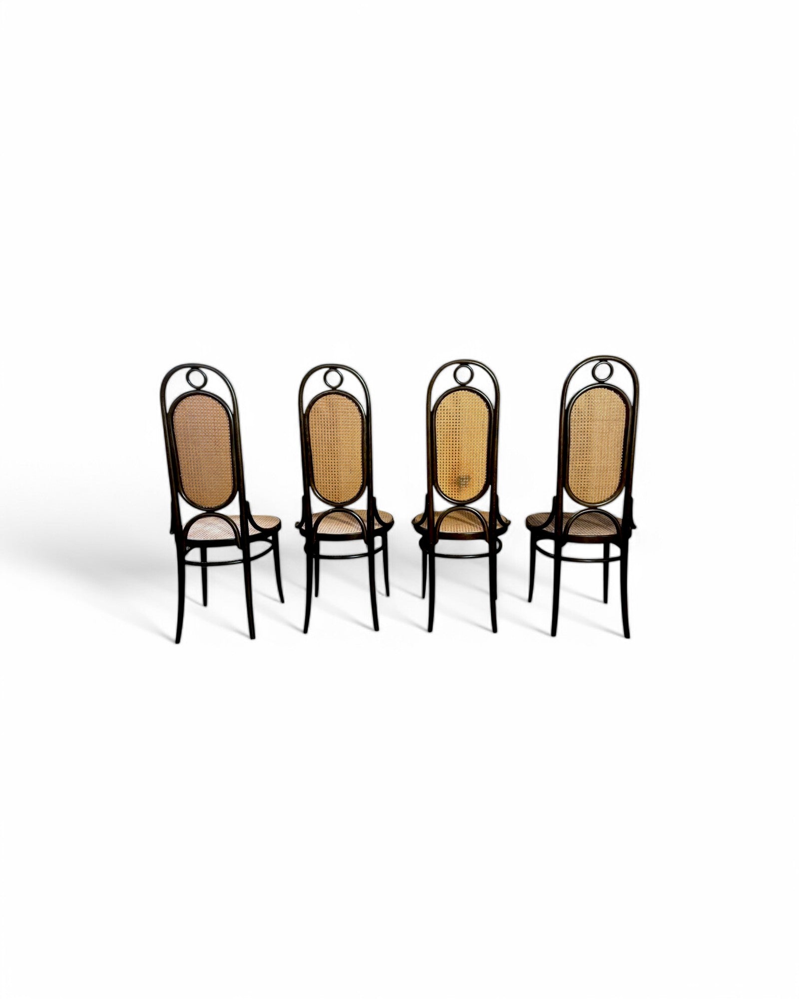 1970s Bentwood Vintage Dining Chairs - Set of 4