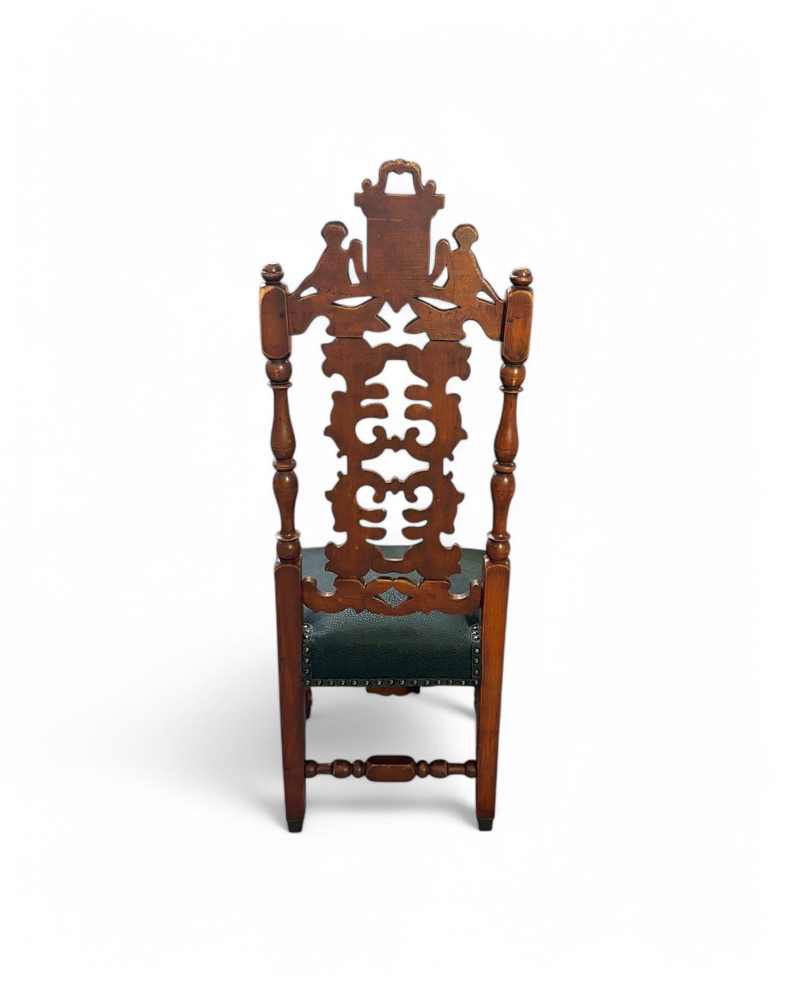 French Mini Ornate Throne Chair