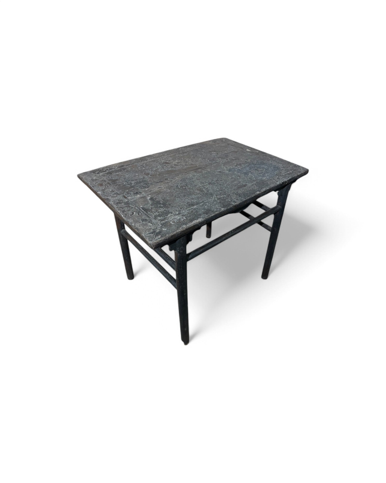 Antique Distressed Black Indo - Chinese Kitchen Table - Surround Living - 3