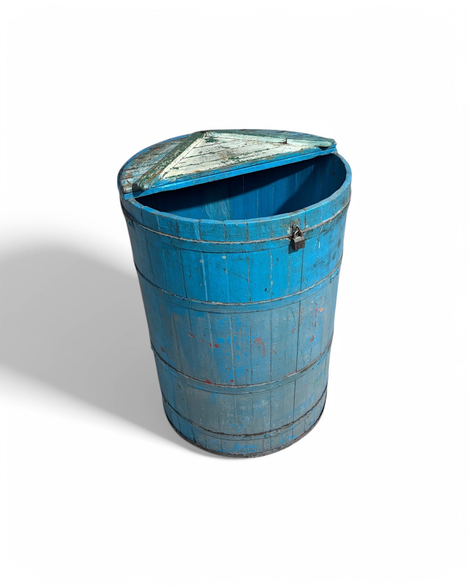 Royal Blue Storage Barrel