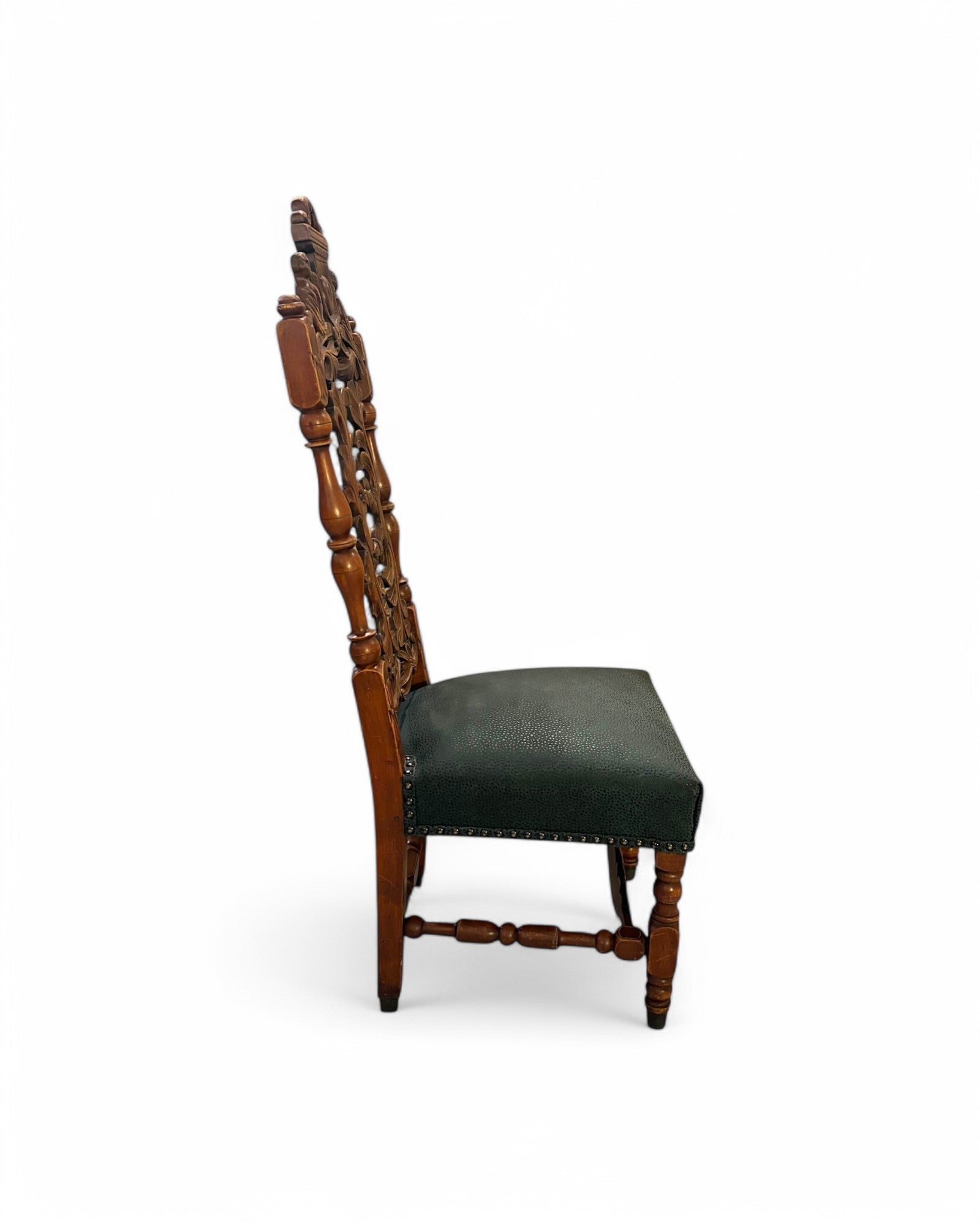 French Mini Ornate Throne Chair