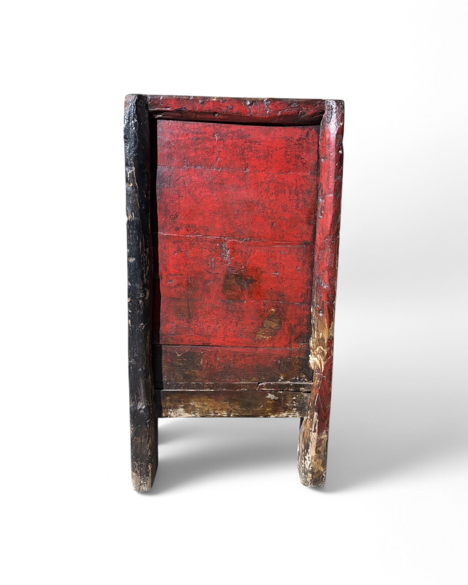 Antique Chinese Sideboard with Ornamental Painting Decoration