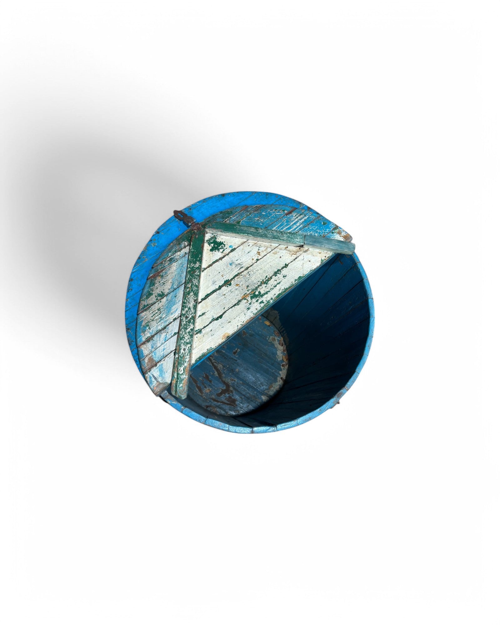 Royal Blue Storage Barrel