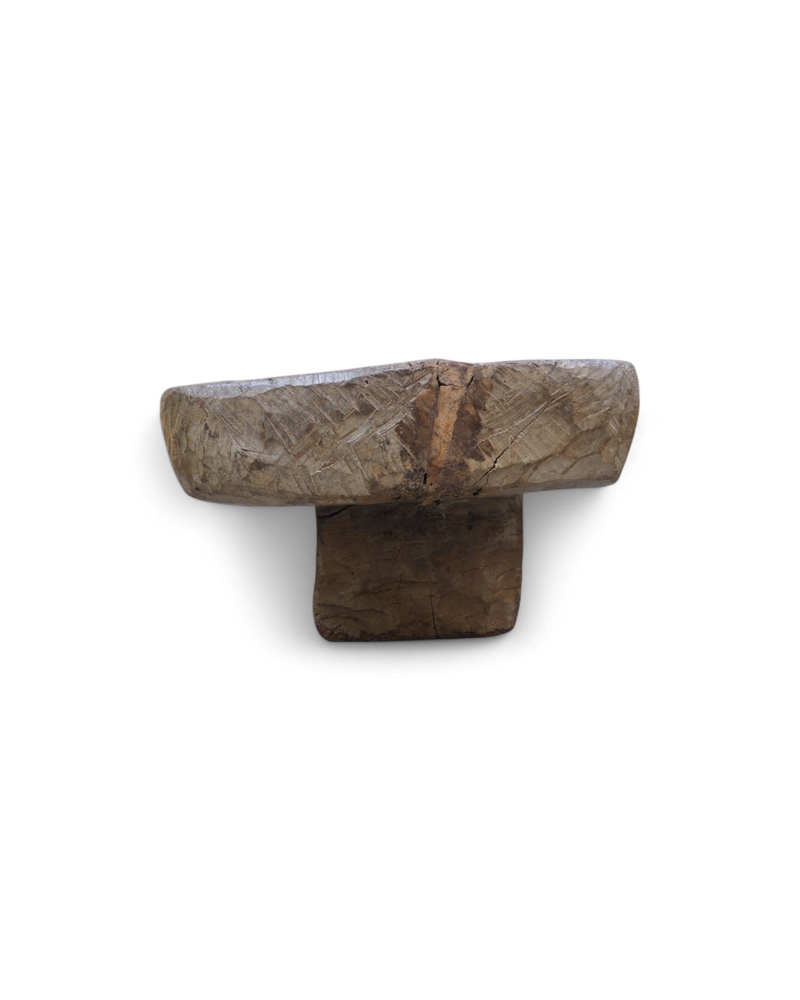 1920s Low Wooden Rice Grinding Table - Surround Living - 5