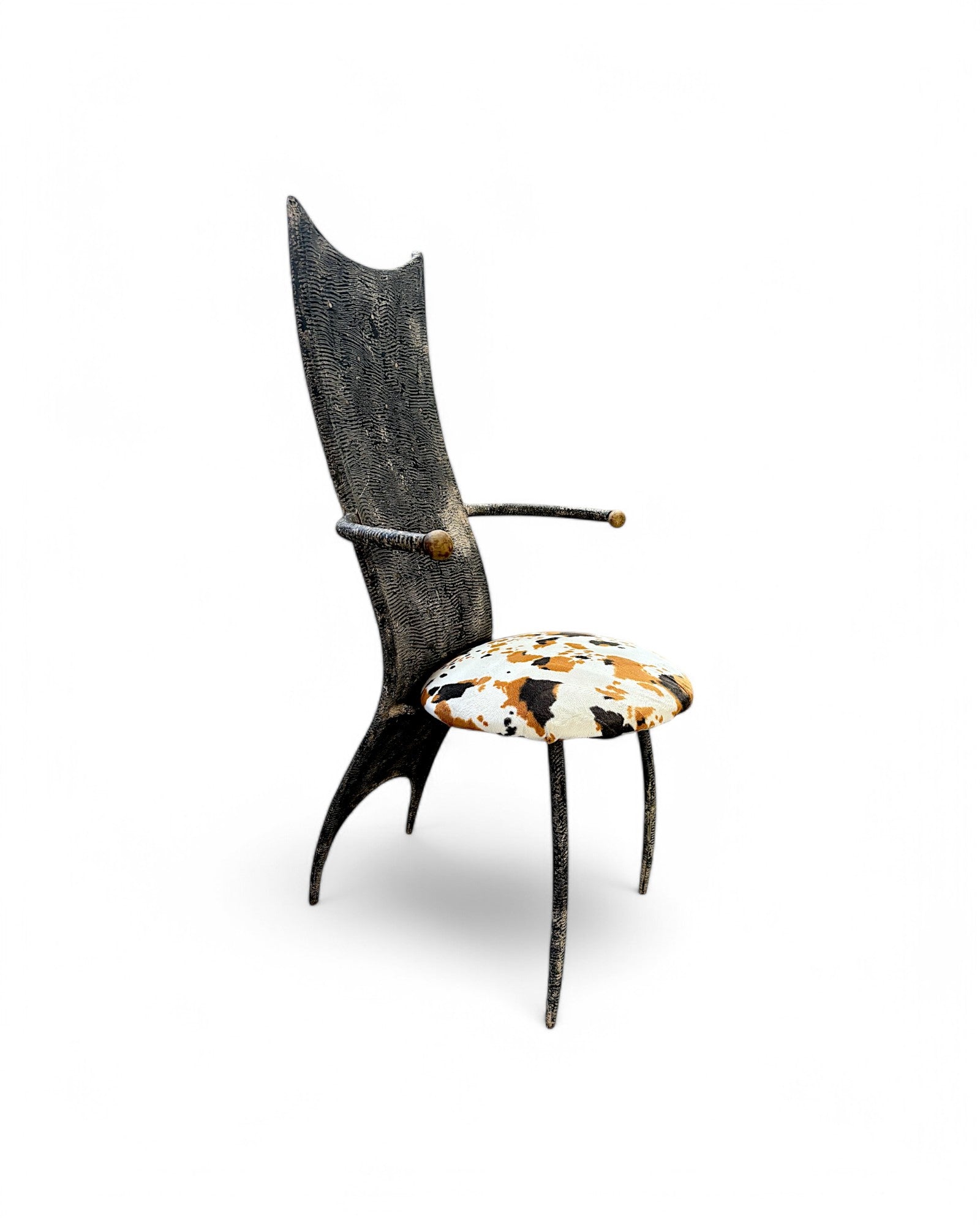 Parisian Curved Textured Dining Chair - Set of 4