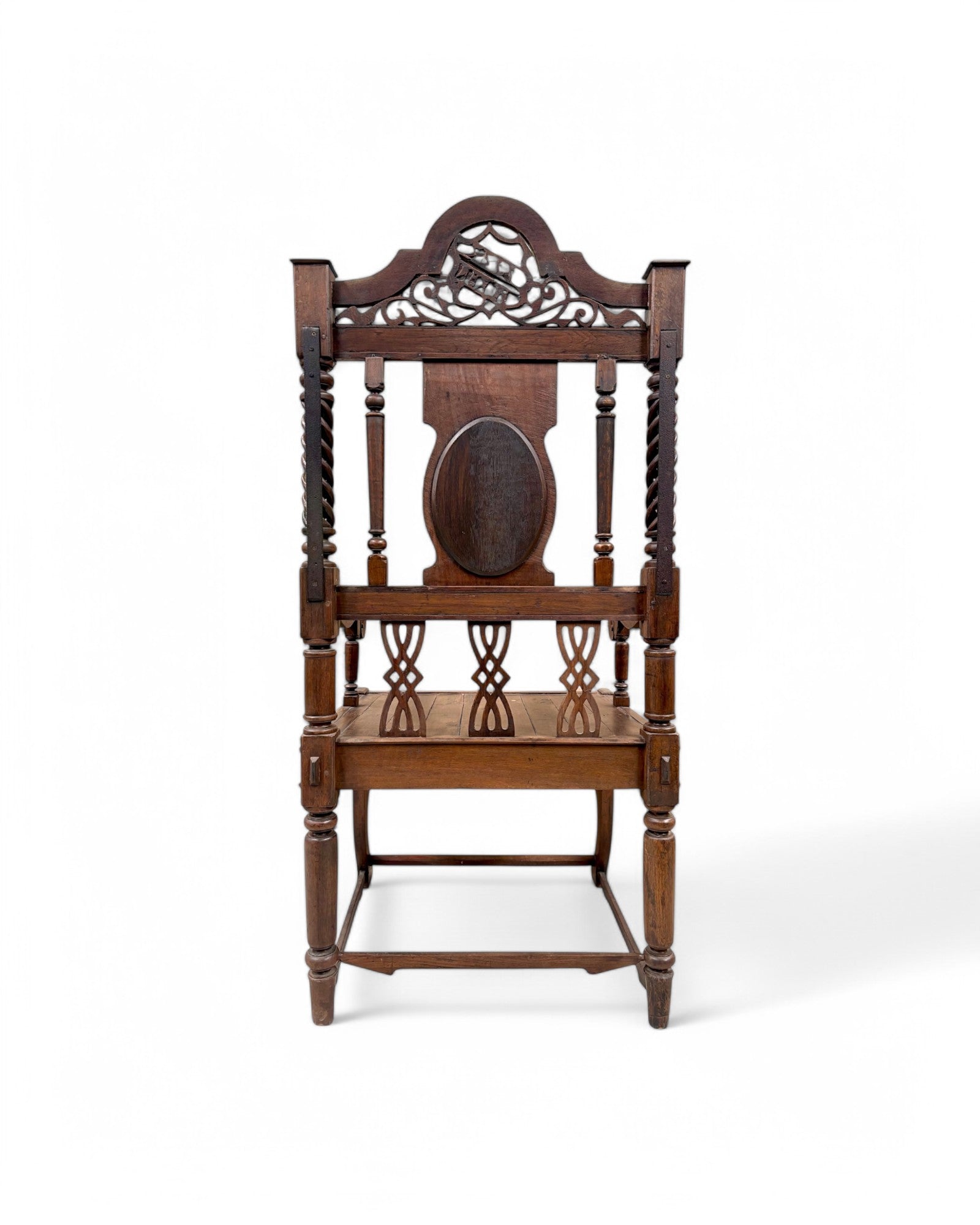 1937 Burmese Colonial King Armchair