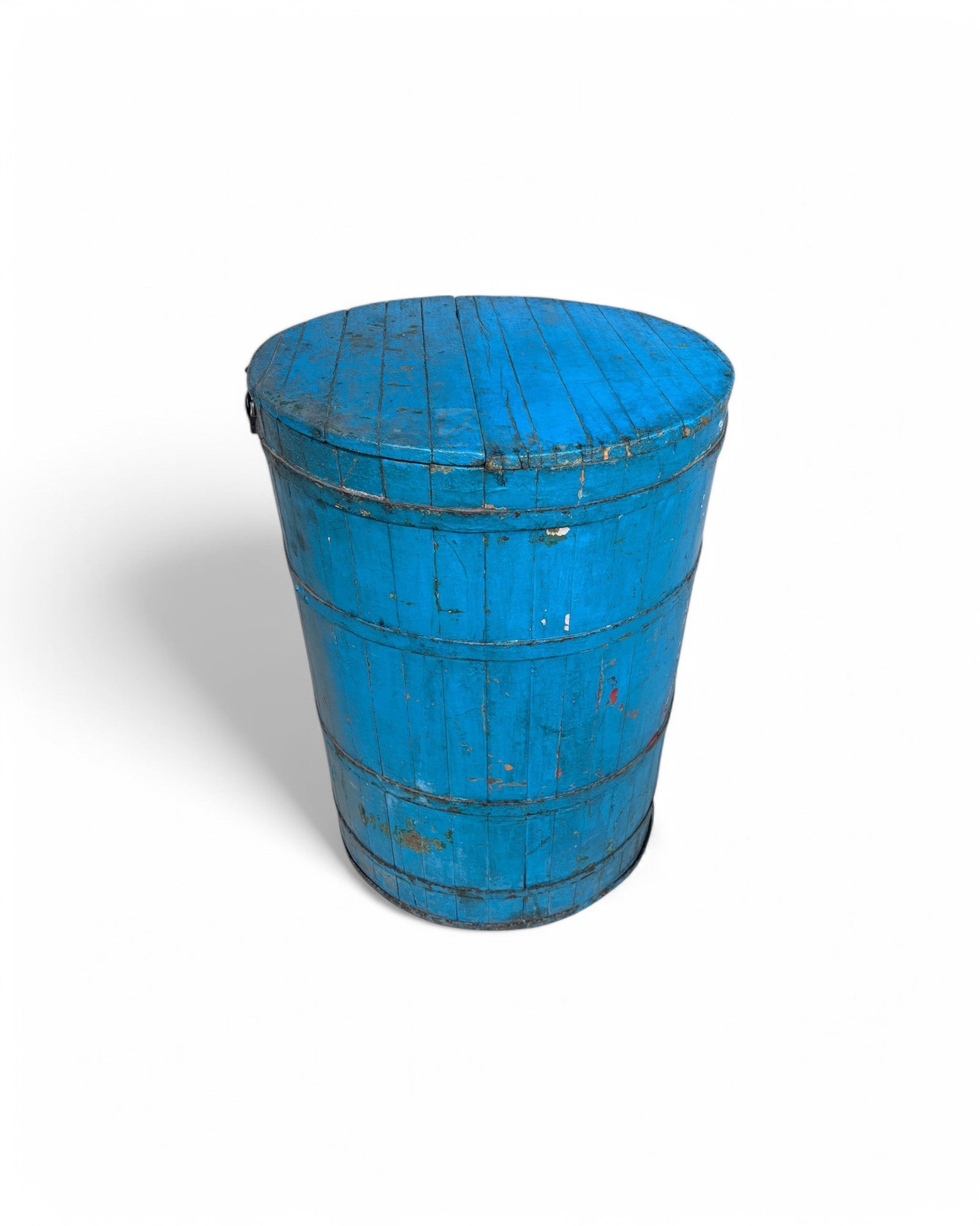 Royal Blue Storage Barrel