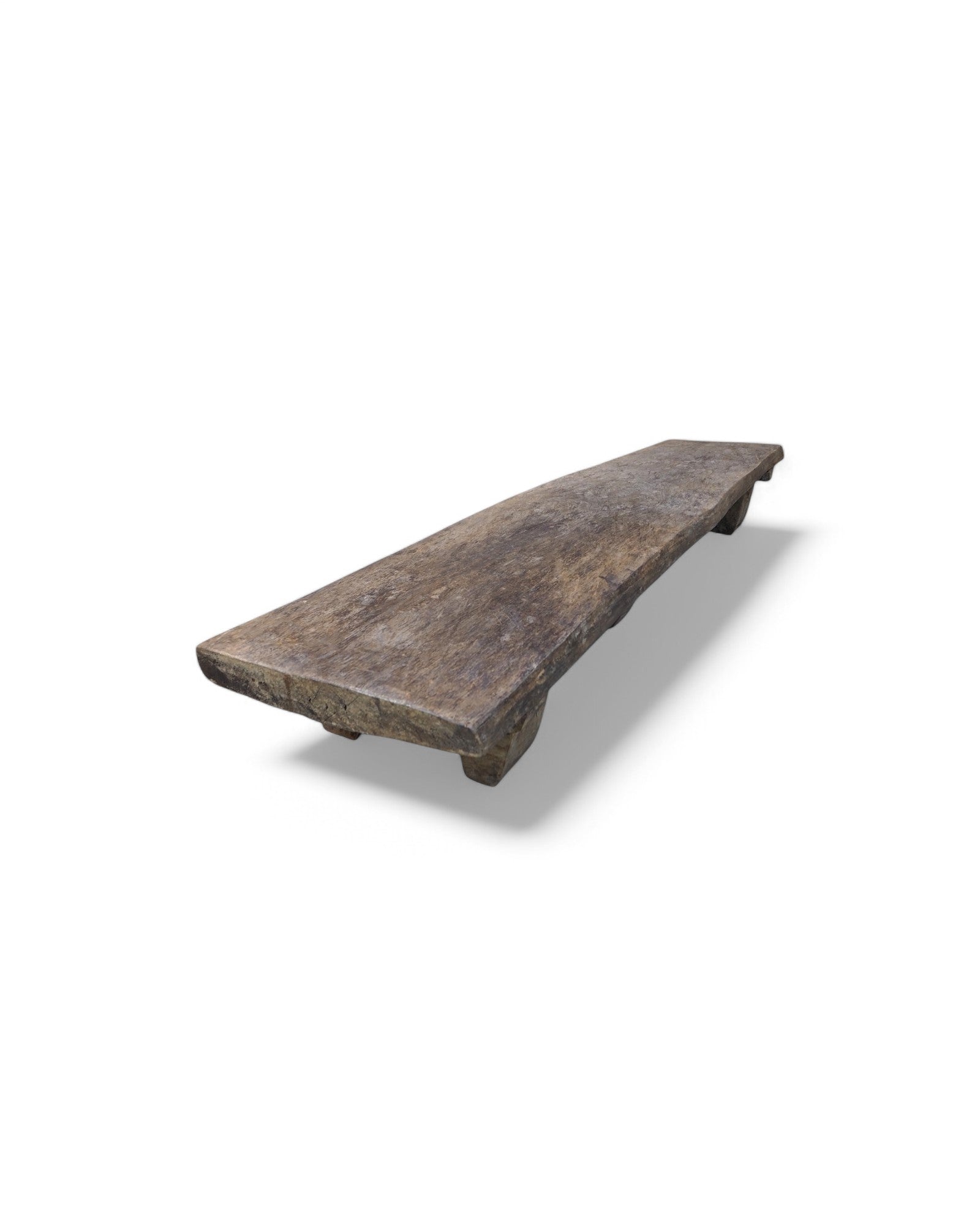 Naga Carved Wooden Low Bed 1920s