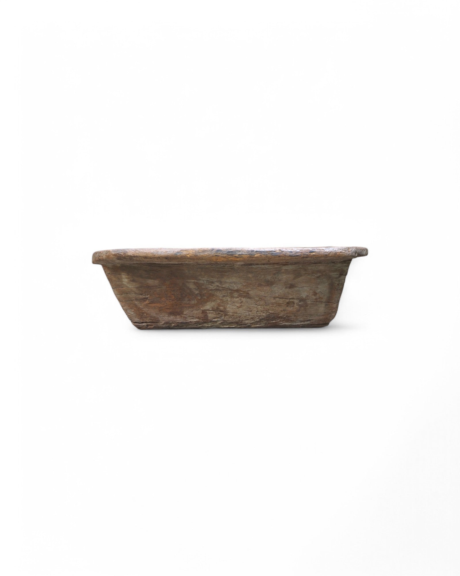 Antique Indian Wooden Rice Grinder 1920s