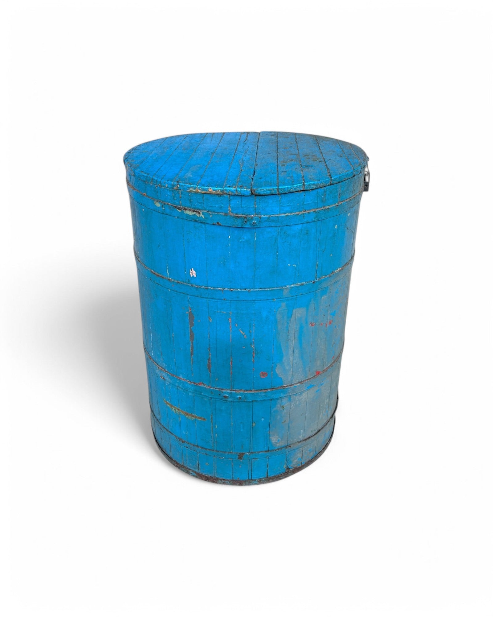 Royal Blue Storage Barrel