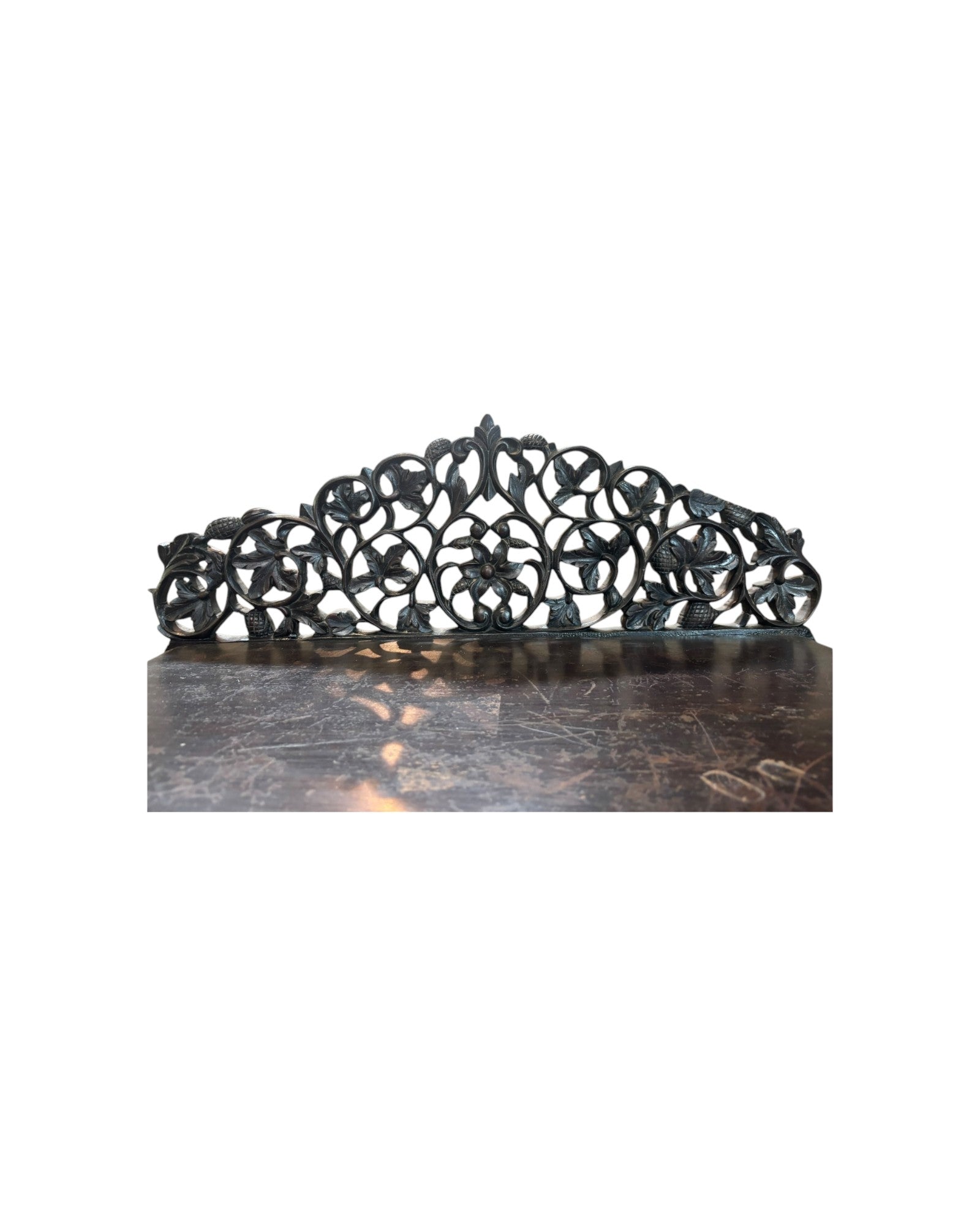 Royal Anglo-Indian Rosewood Carved Consoles - Set of 2