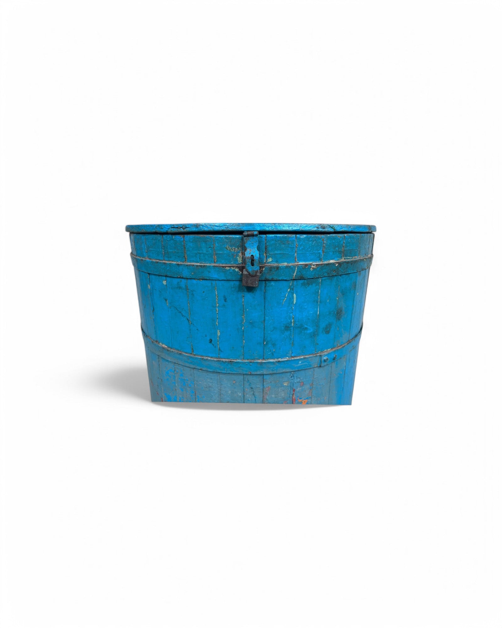 Royal Blue Storage Barrel
