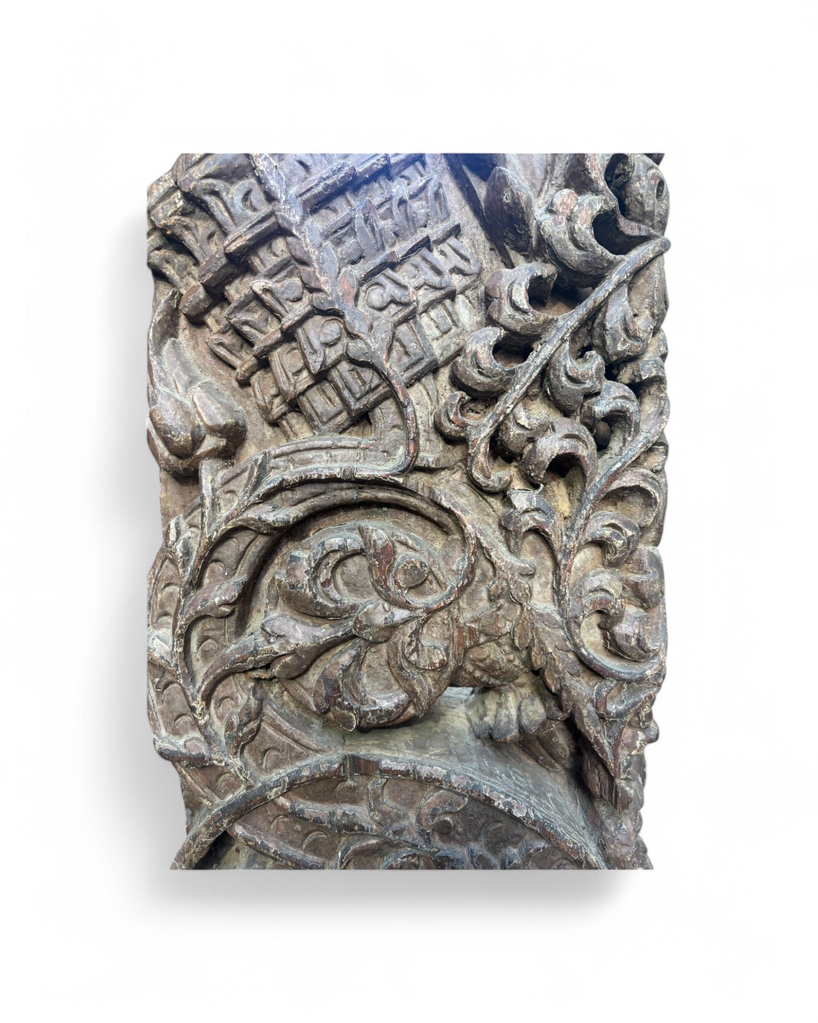 Carved Wooden Indian Ornate Bracket