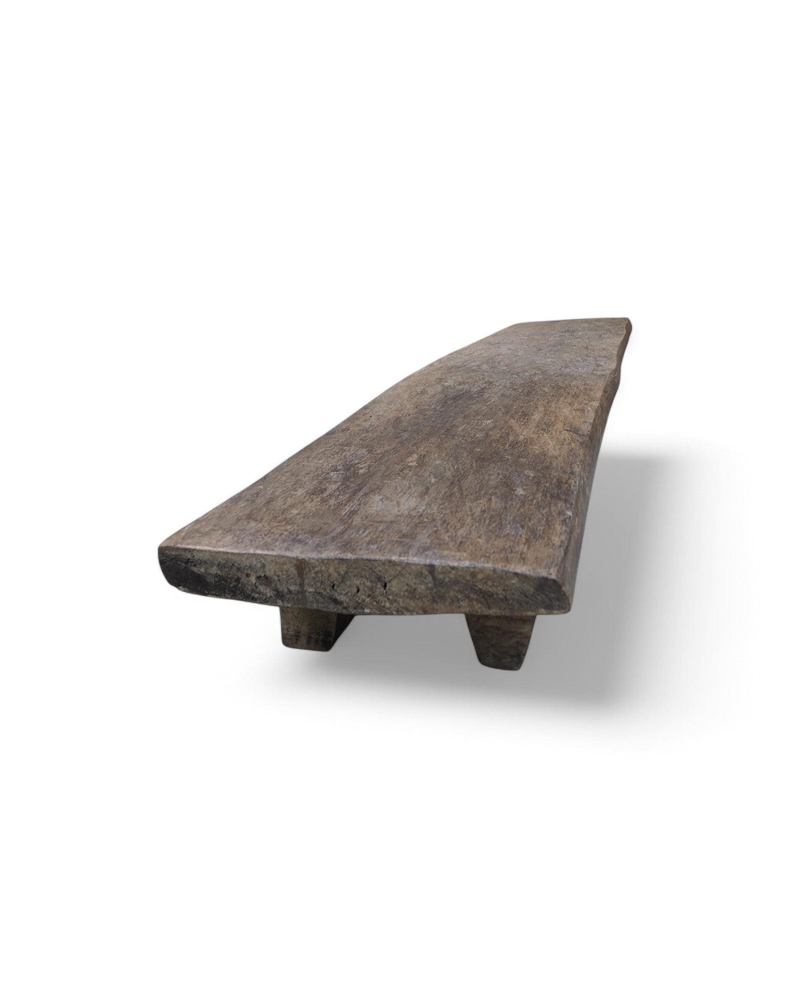 Naga Carved Wooden Low Bed 1920s