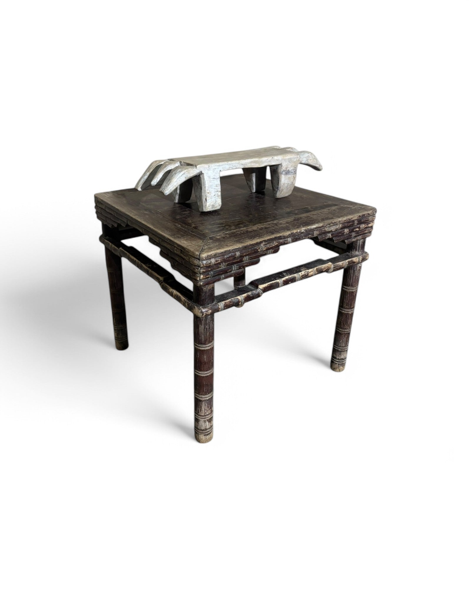 Claw Carved Ornamental Elmwood Ornament