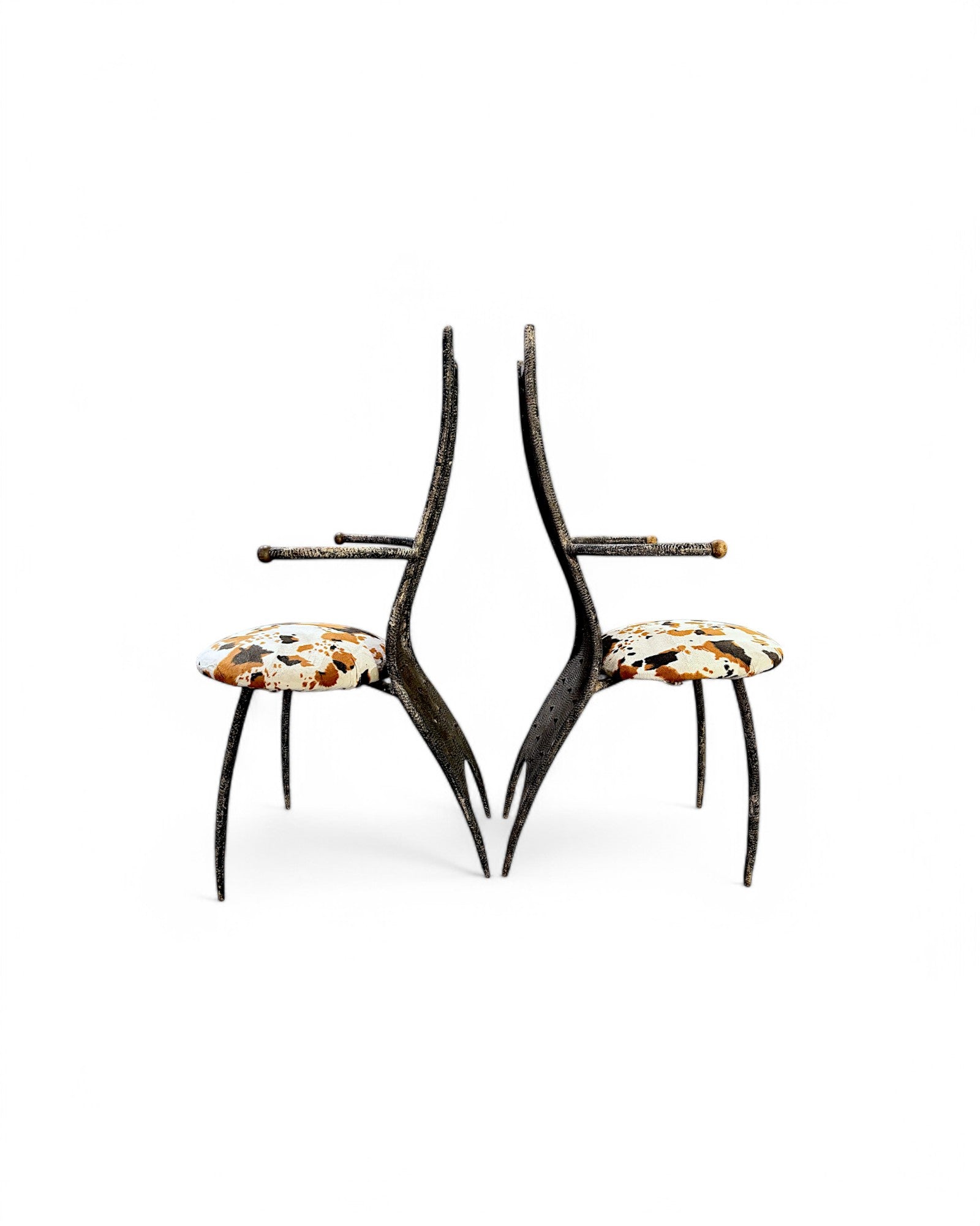 Parisian Curved Textured Dining Chair - Set of 4